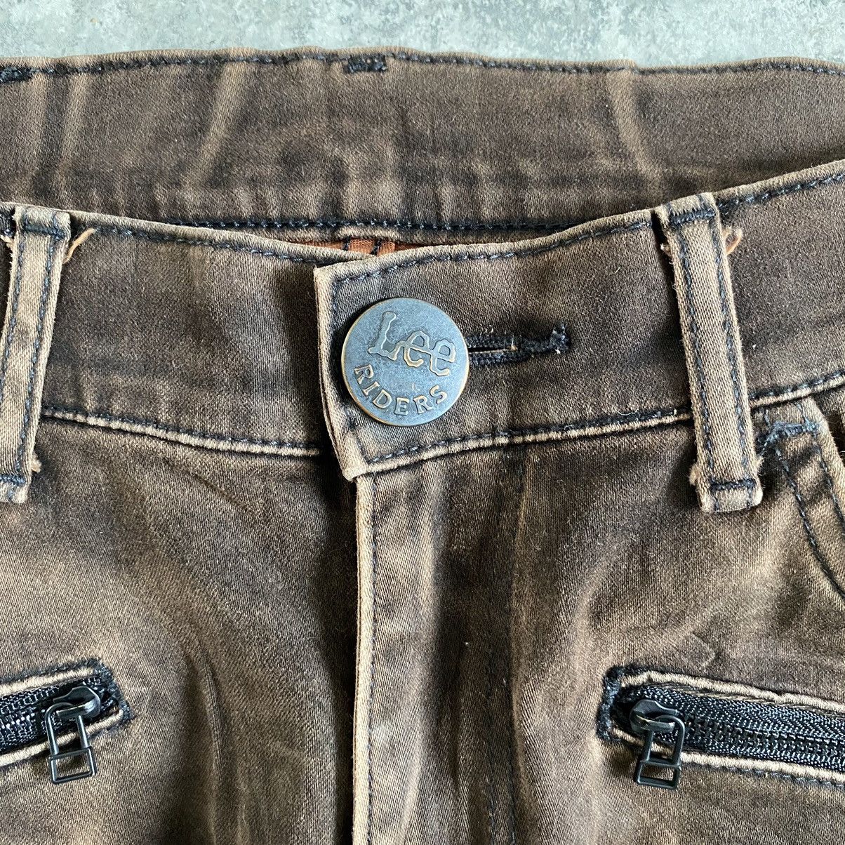 Lee Vintage Lee Riders Low Rise Slim Faded Tan Cargo Pants Size US 30 / EU 46 - 7 Thumbnail