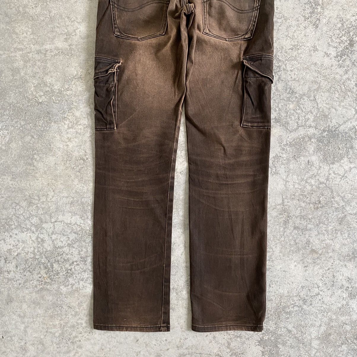 Lee Vintage Lee Riders Low Rise Slim Faded Tan Cargo Pants Size US 30 / EU 46 - 11 Thumbnail