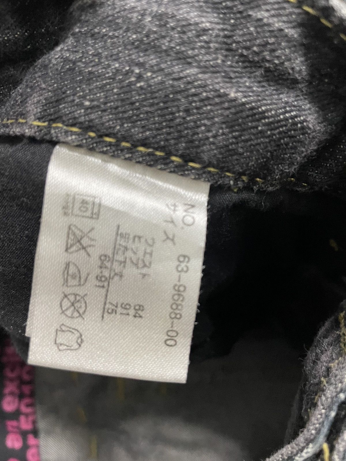 In The Attic × Japanese Brand × PPFM Vintage Unknown Japanese Double Waist Jeans Hysteric Style Size US 32 / EU 48 - 8 Thumbnail