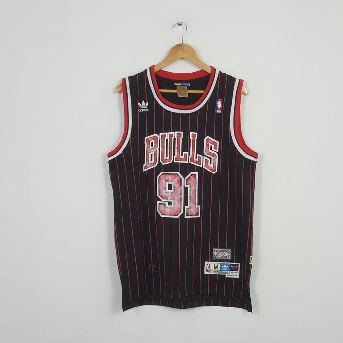 Adidas Vintage Adidas Chicago Bulls 91 NBA Jersey | Grailed