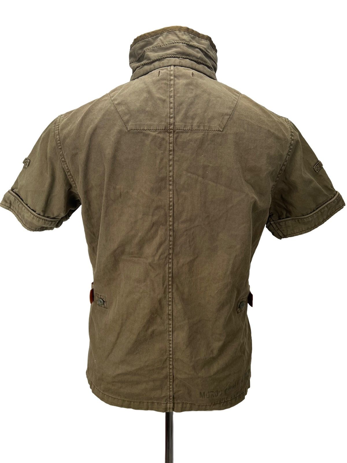 Avirex Avirex USA Green Baret Button Zip Short Sleeve Shirt Size US M / EU 48-50 / 2 - 4 Thumbnail