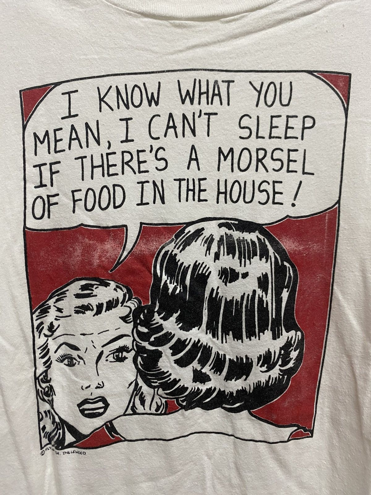 Vintage Vintage 80’s Roy Lichtenstein Flying Fish Pop Art Tee Size US L / EU 52-54 / 3 - 2 Thumbnail