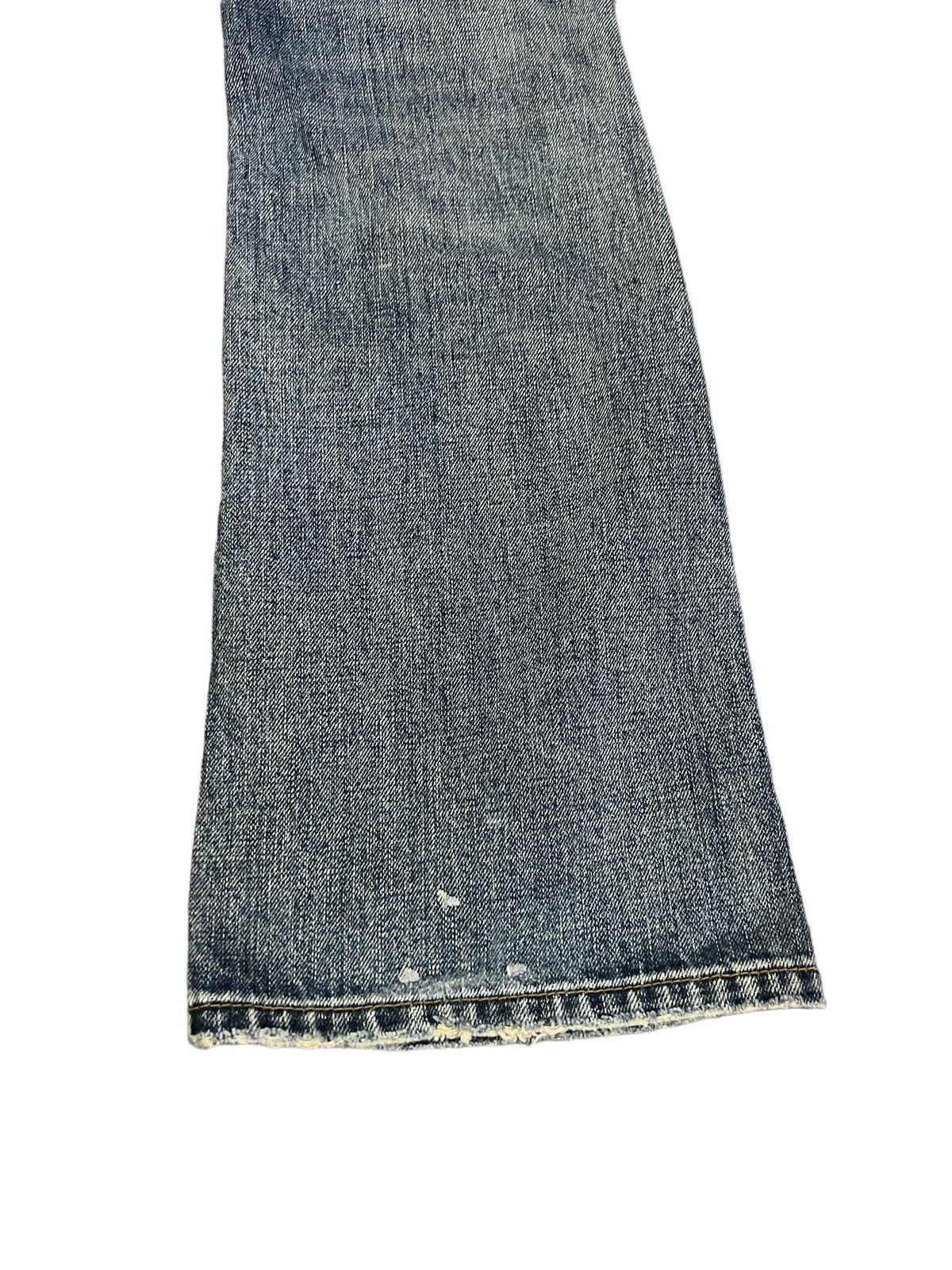 Global Work × If Six Was Nine × Undercover Flare Jeans Global Work Patches Grunge Kurt Cobain Style Size US 30 / EU 46 - 6 Thumbnail