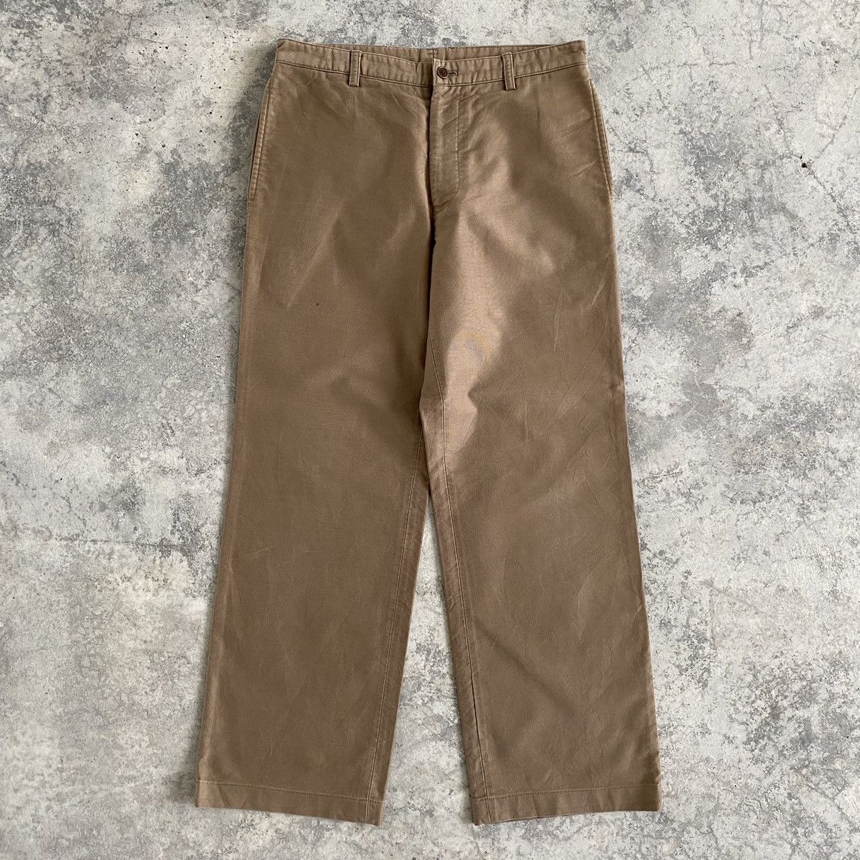 Margaret Howell Wide Loose Fit Cotton Trouser Pants Size 31
