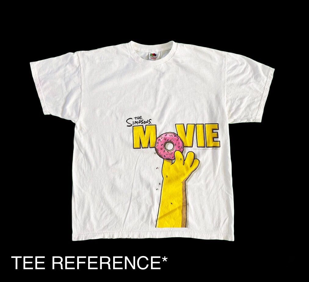 The Simpsons The Simpsons Movie 2007 White T-Shirt XL Size US XL / EU 56 / 4 - 1 Thumbnail