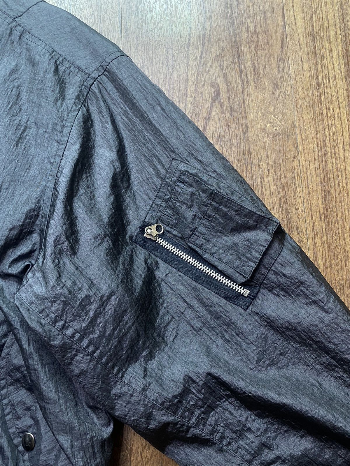 Issey Miyake Issey Miyake Sport IS MA-1 Reversible Nylon Bomber Jacket Size US L / EU 52-54 / 3 - 4 Thumbnail