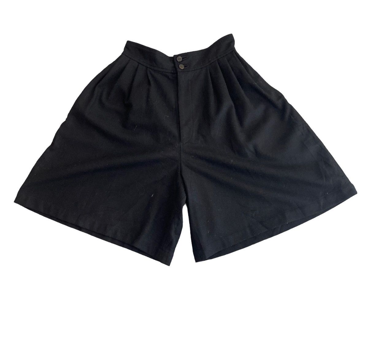 Comme des Garcons Vtg rare Comme Des Garcons wool palazo high waist short Size 24" / US 00 / IT 34 - 1 Thumbnail
