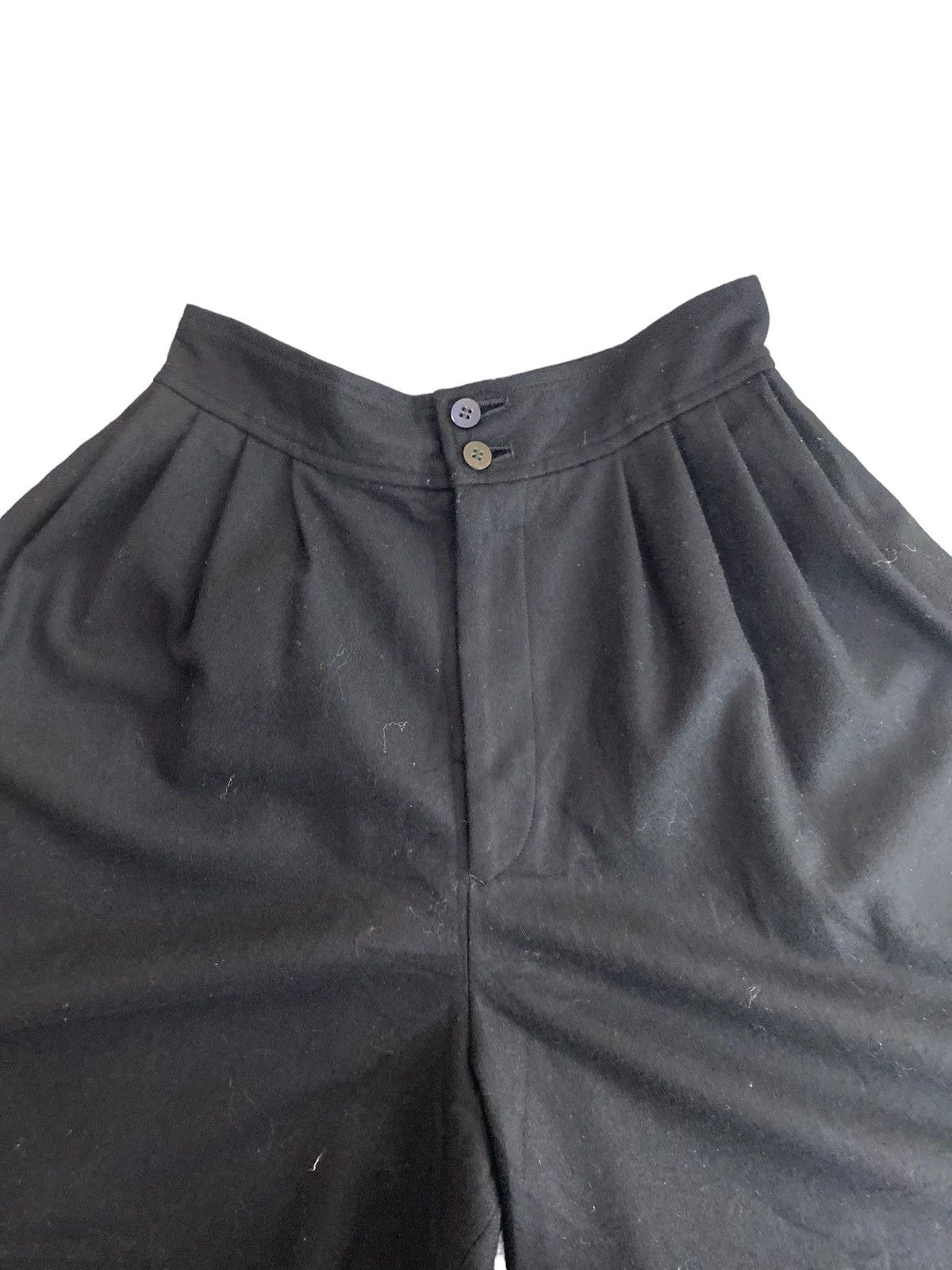 Comme des Garcons Vtg rare Comme Des Garcons wool palazo high waist short Size 24" / US 00 / IT 34 - 2 Thumbnail