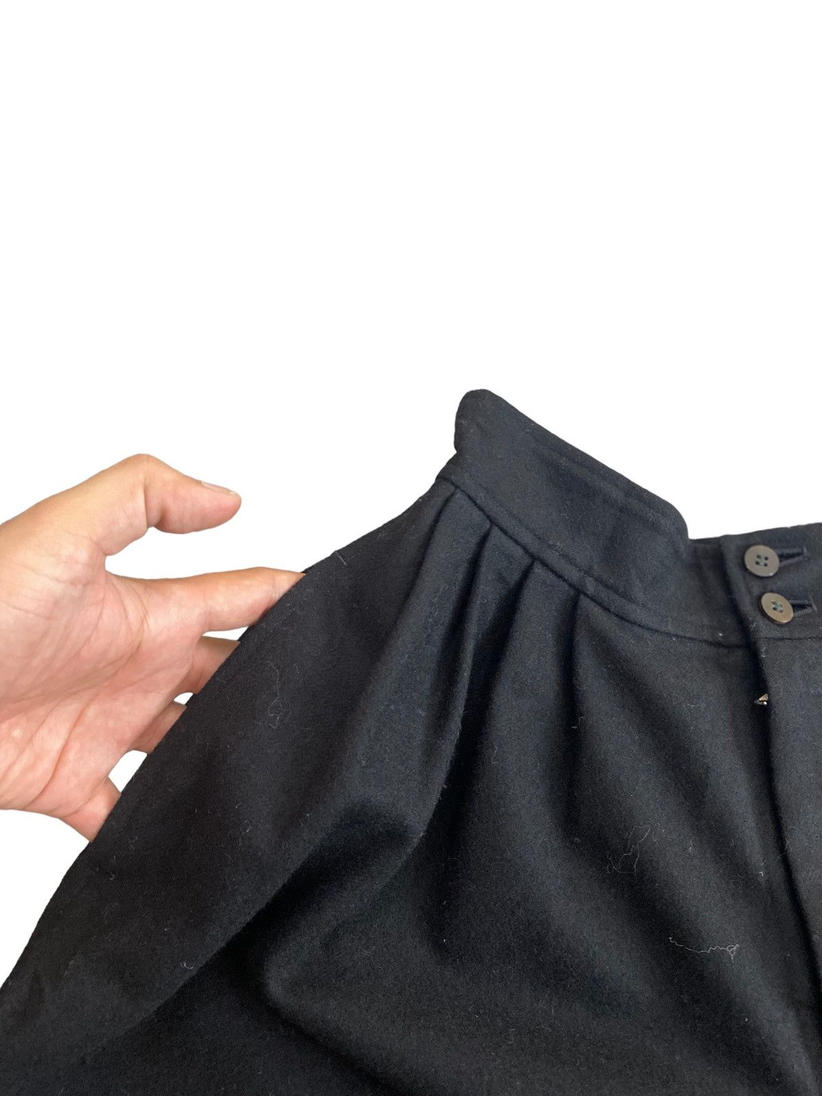 Comme des Garcons Vtg rare Comme Des Garcons wool palazo high waist short Size 24" / US 00 / IT 34 - 4 Thumbnail