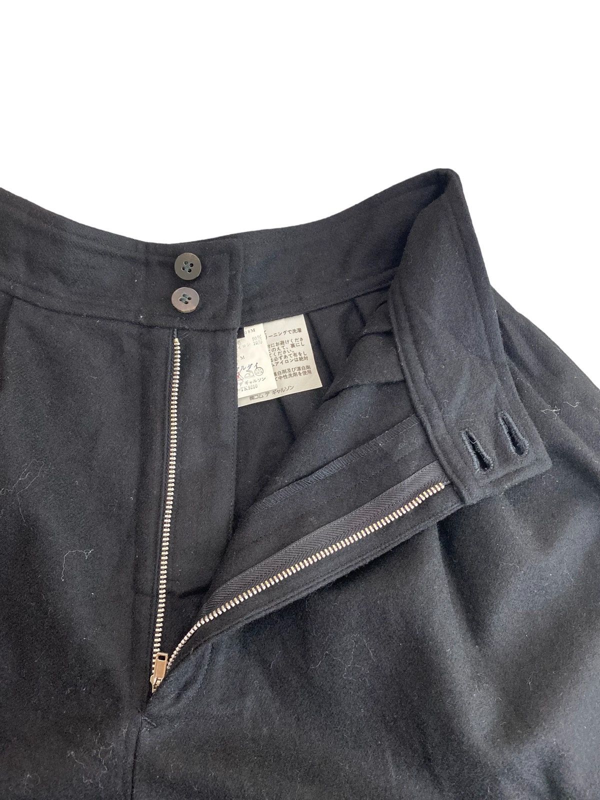 Comme des Garcons Vtg rare Comme Des Garcons wool palazo high waist short Size 24" / US 00 / IT 34 - 5 Thumbnail