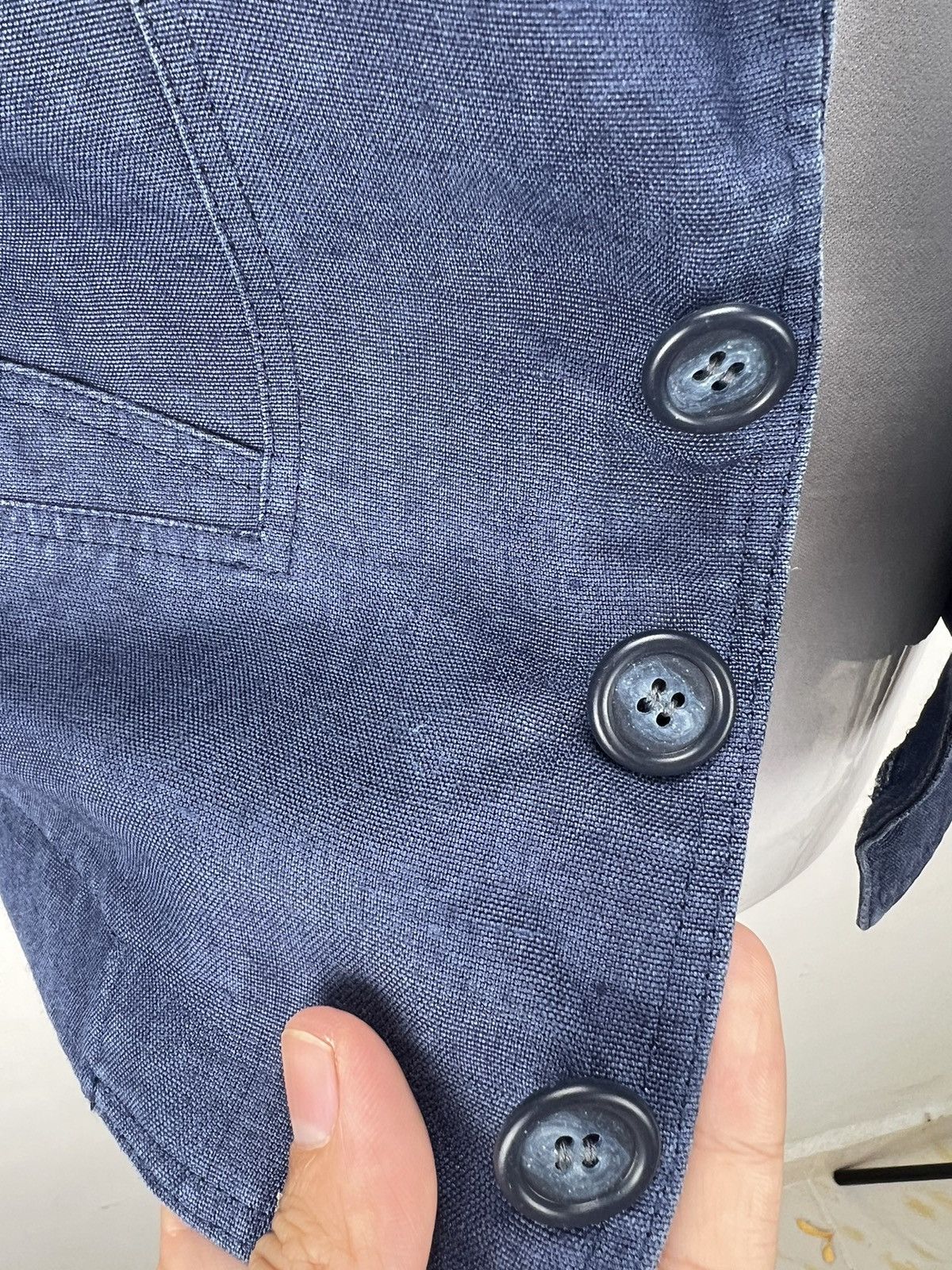 Issey Miyake 1981 Tete Homme Katoh Kazutaka Space Button Size US M / EU 48-50 / 2 - 16 Thumbnail