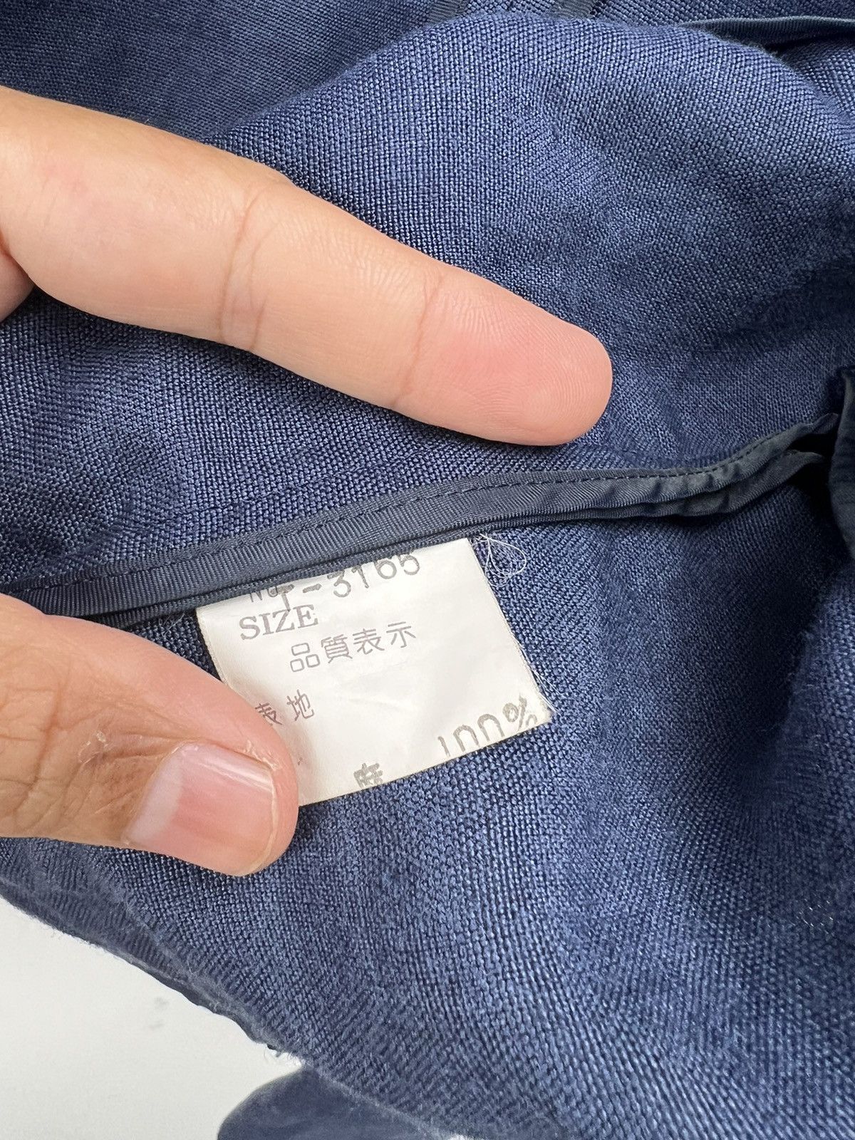 Issey Miyake 1981 Tete Homme Katoh Kazutaka Space Button Size US M / EU 48-50 / 2 - 24 Thumbnail