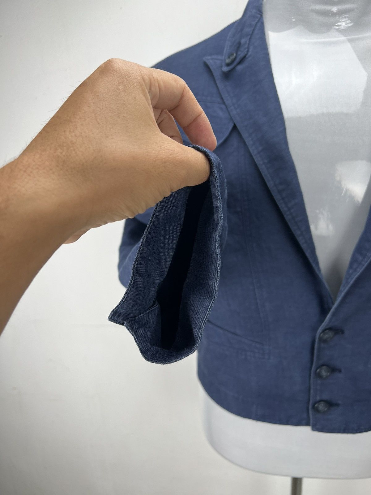 Issey Miyake 1981 Tete Homme Katoh Kazutaka Space Button Size US M / EU 48-50 / 2 - 13 Thumbnail