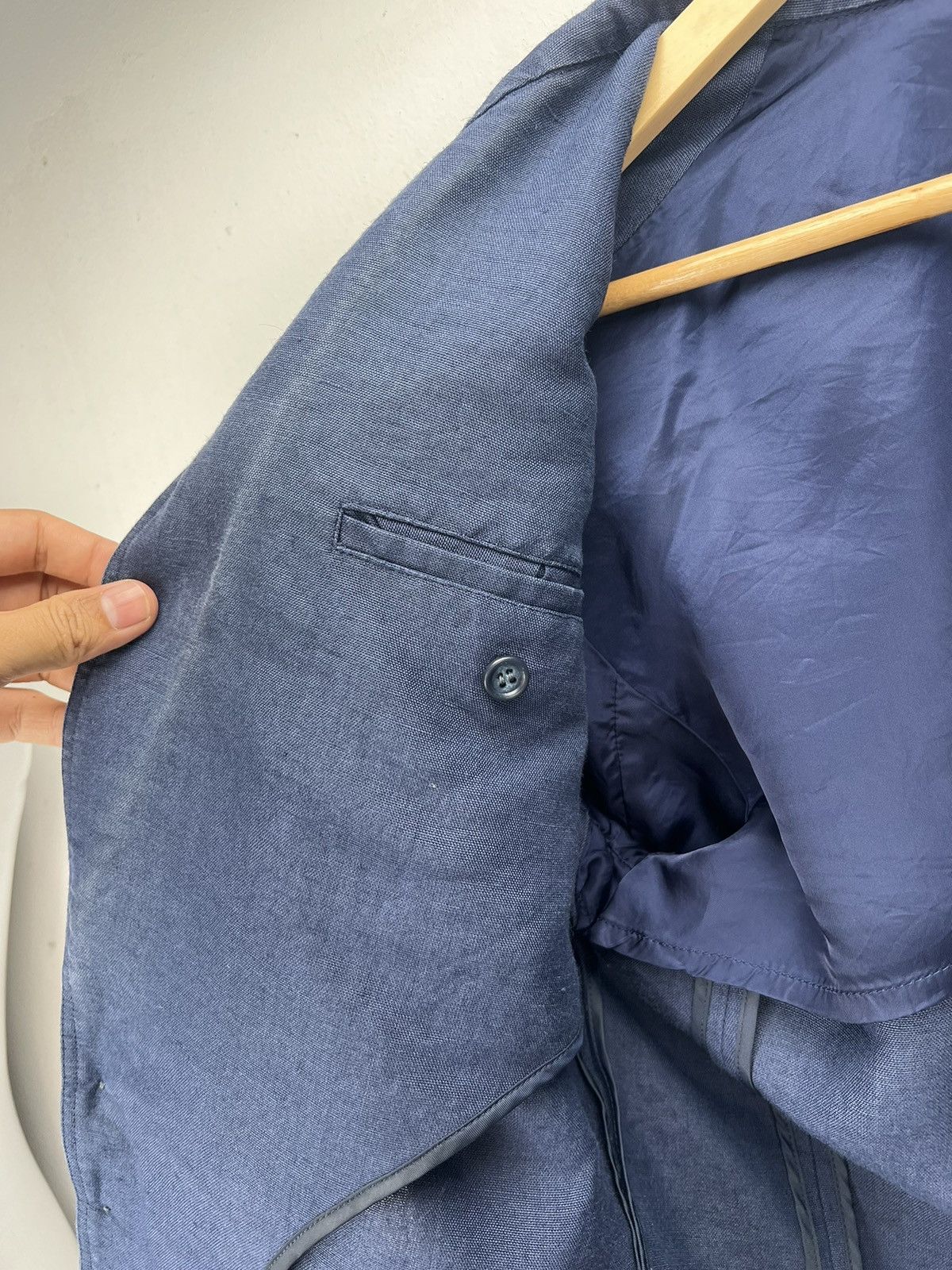 Issey Miyake 1981 Tete Homme Katoh Kazutaka Space Button Size US M / EU 48-50 / 2 - 20 Thumbnail
