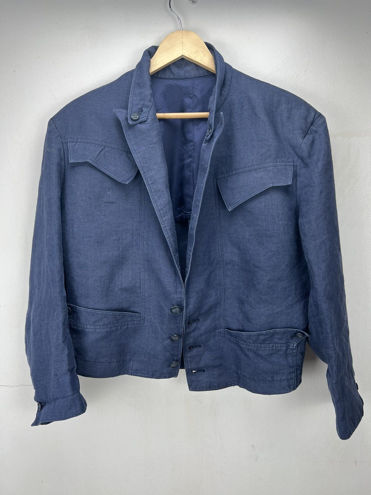 Issey Miyake 1981 Tete Homme Katoh Kazutaka Space Button Size US M / EU 48-50 / 2 - 18 Thumbnail