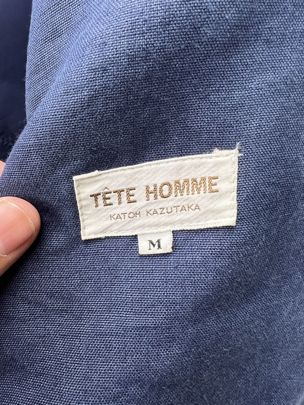 Issey Miyake 1981 Tete Homme Katoh Kazutaka Space Button Size US M / EU 48-50 / 2 - 22 Thumbnail