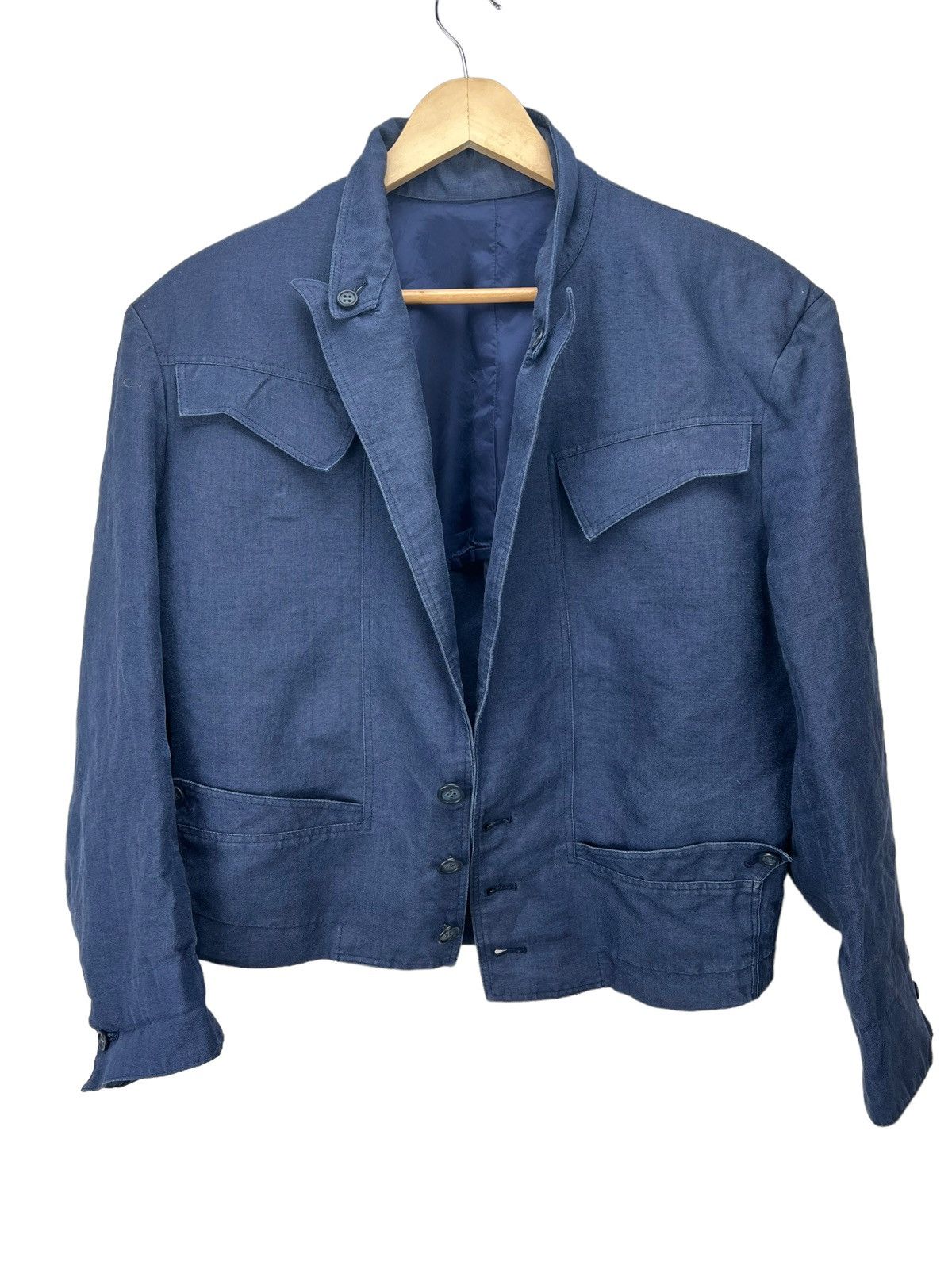 Issey Miyake 1981 Tete Homme Katoh Kazutaka Space Button Size US M / EU 48-50 / 2 - 2 Thumbnail