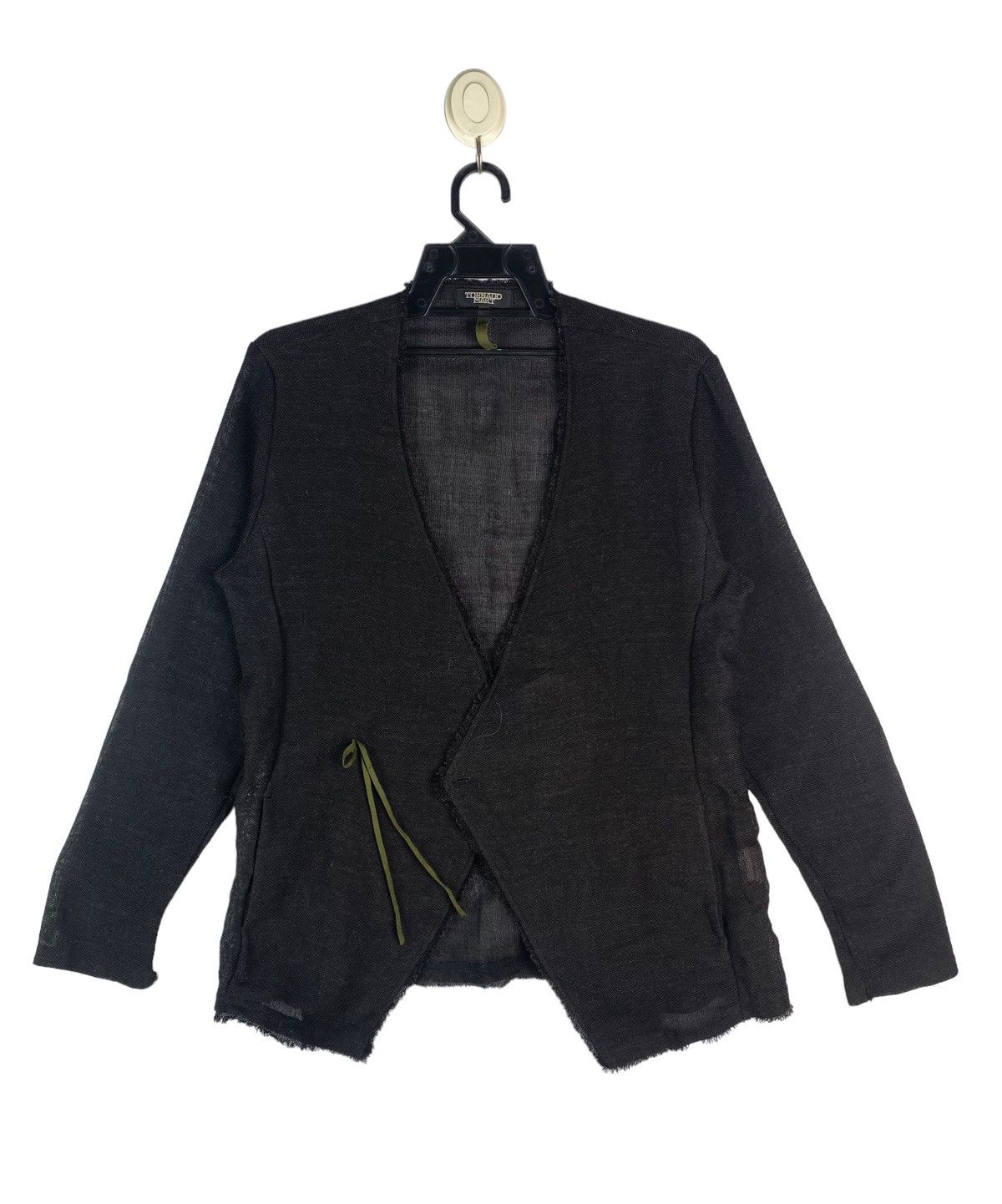 Japanese Brand × Tornado Mart 90s TORNADO MART unbutton shadow cotton distressed jacket Size M / US 6-8 / IT 42-44 - 2 Thumbnail