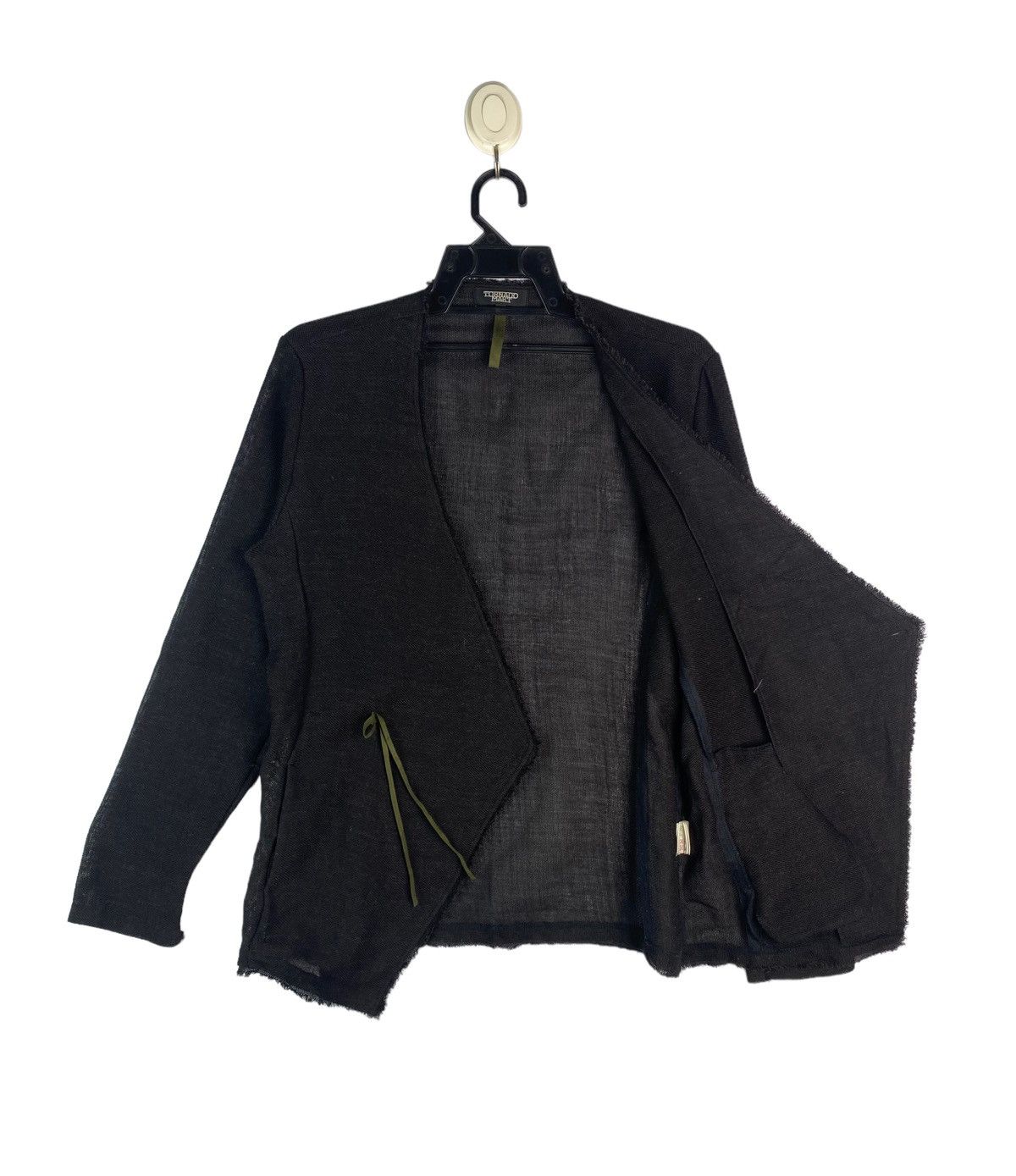 Japanese Brand × Tornado Mart 90s TORNADO MART unbutton shadow cotton distressed jacket Size M / US 6-8 / IT 42-44 - 1 Thumbnail