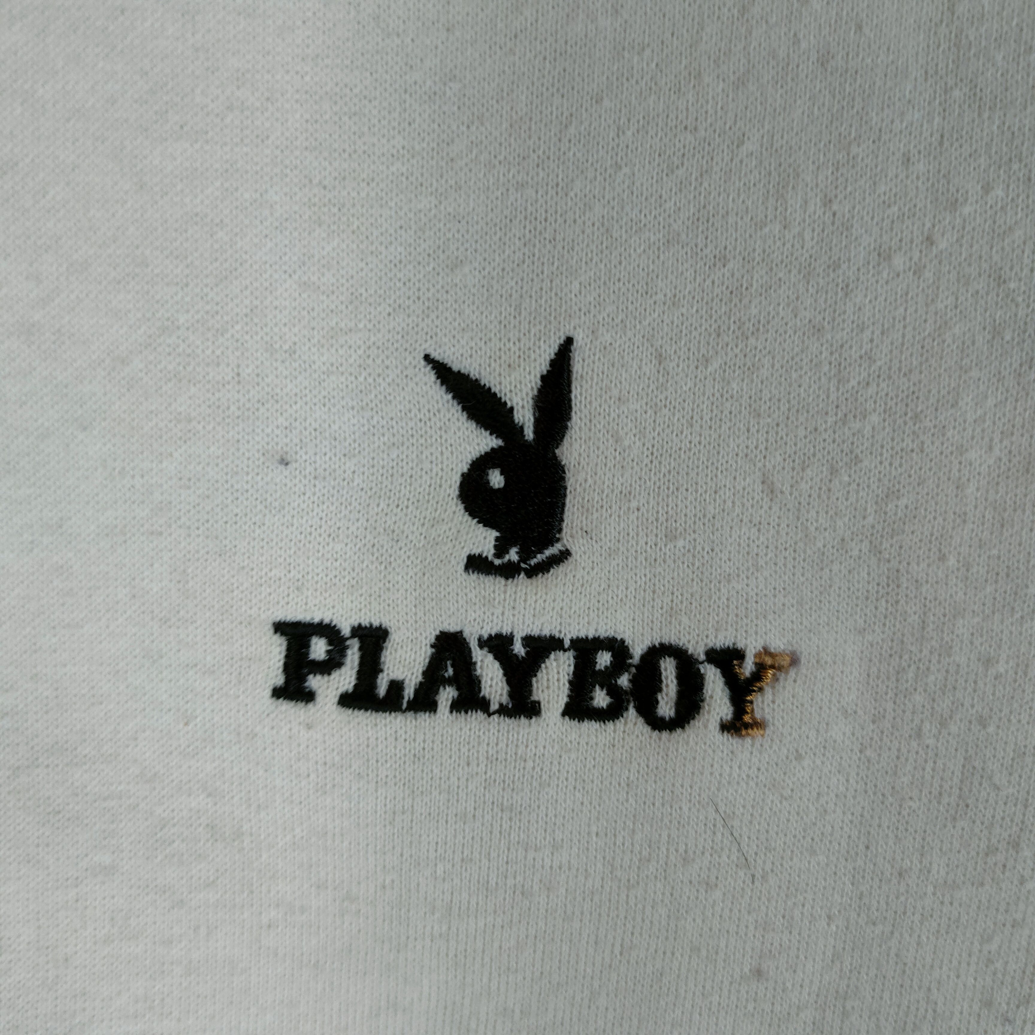 Playboy Vintage PLAYBOY Big Back Logo Bunny Spellout Sweatshirt Size US L / EU 52-54 / 3 - 7 Thumbnail