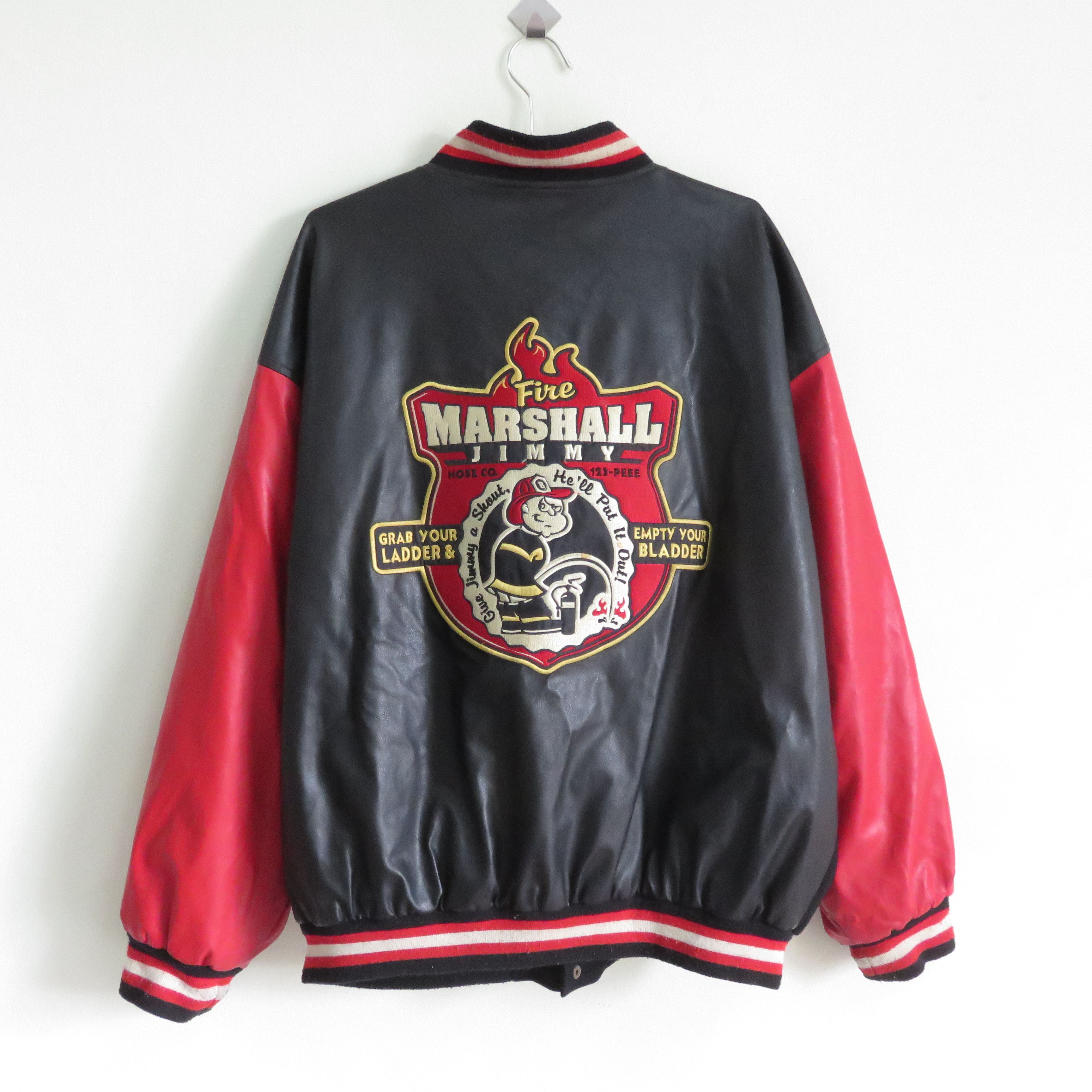 Vintage Vintage Marshall Embroidered Oversize Varsity Size US XXL / EU 58 / 5 - 1 Thumbnail