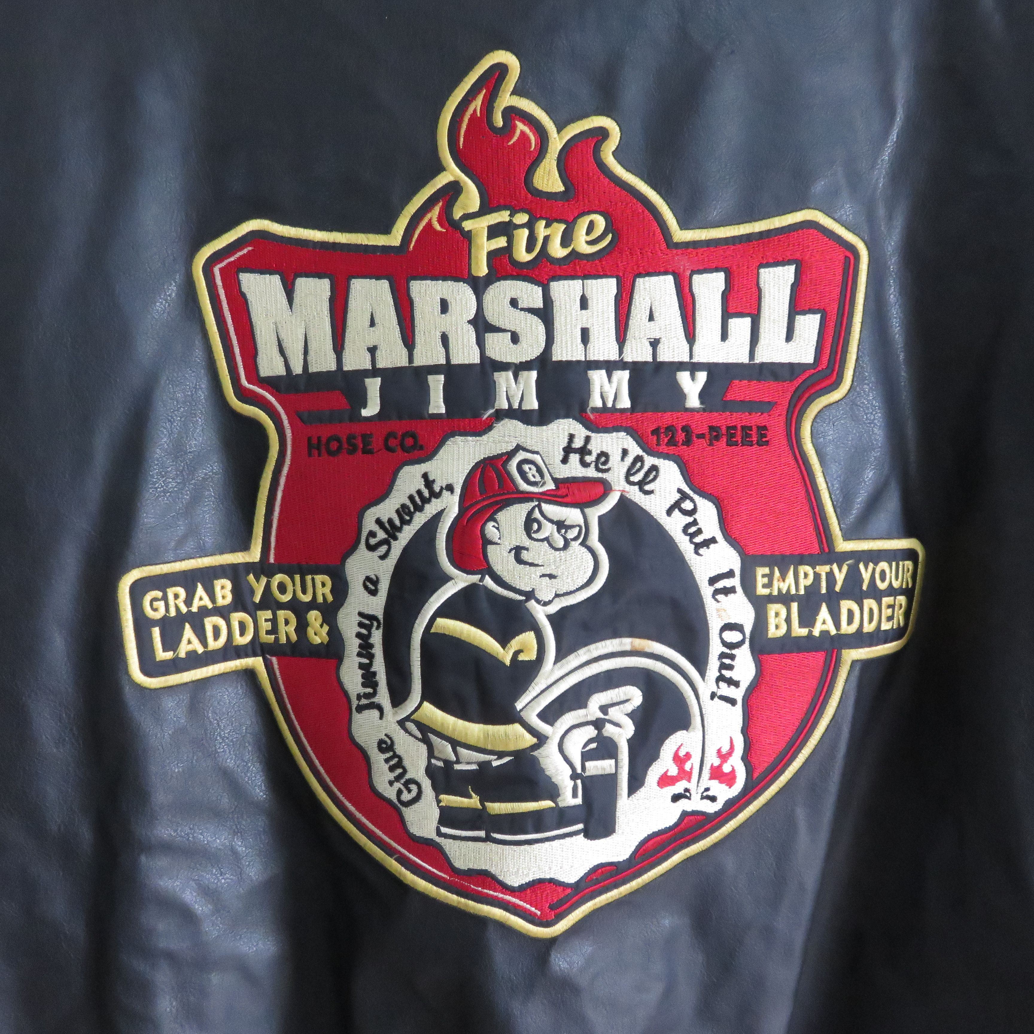 Vintage Vintage Marshall Embroidered Oversize Varsity Size US XXL / EU 58 / 5 - 2 Thumbnail