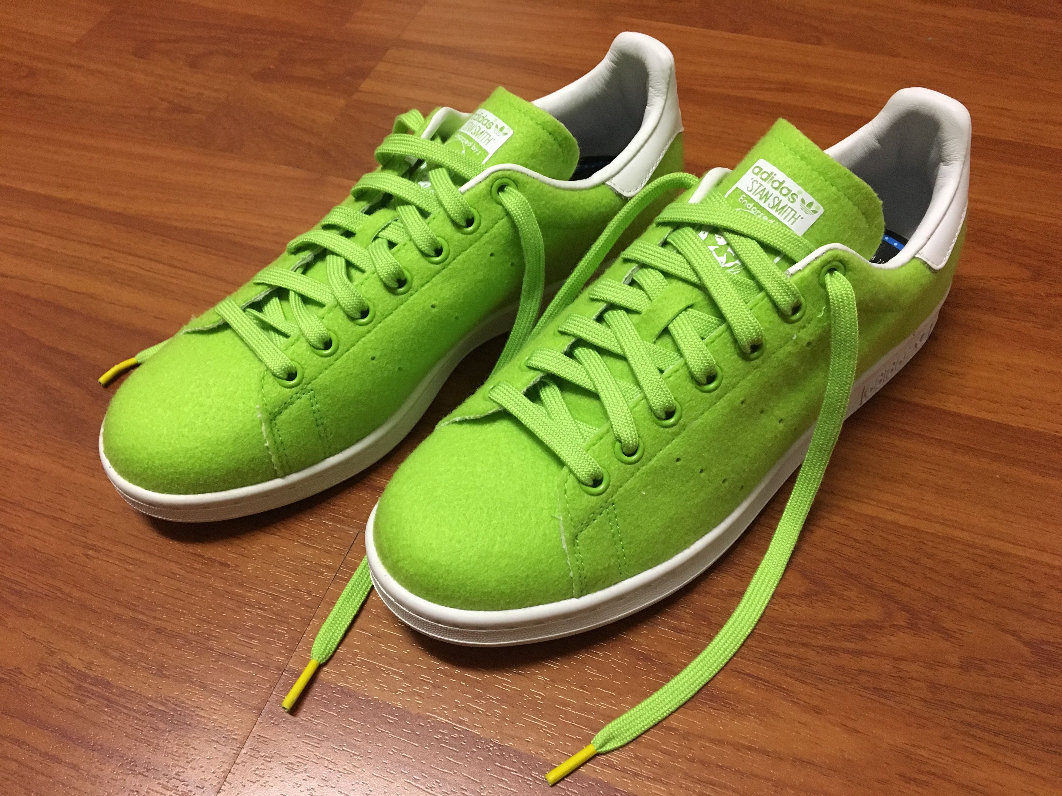 Adidas ADIDAS Stan Smith Pharrell Williams TNS tennis ball green Grailed