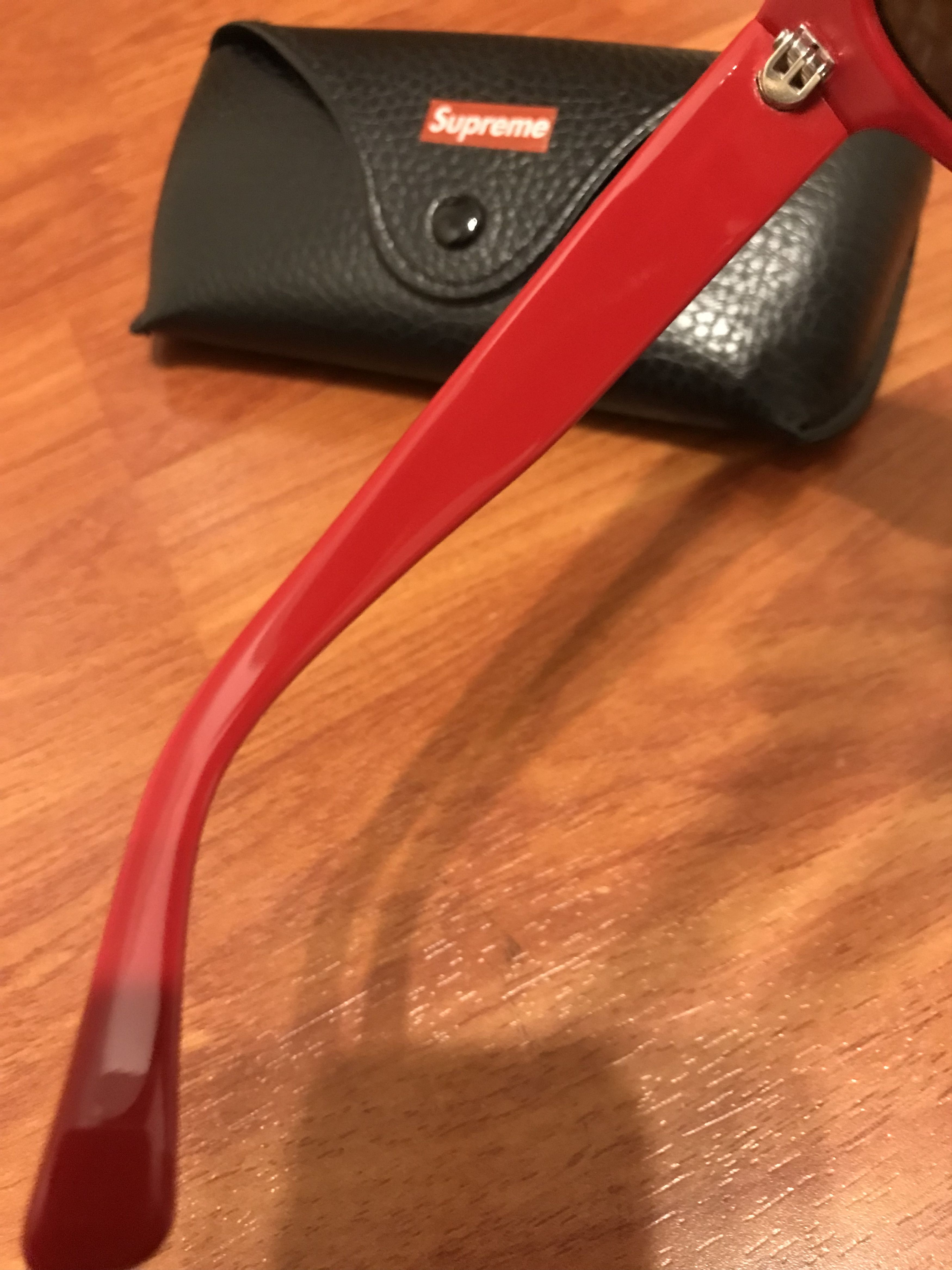 Supreme DS: 2009 supreme OG loc sunglasses (red) Size ONE SIZE - 5 Thumbnail