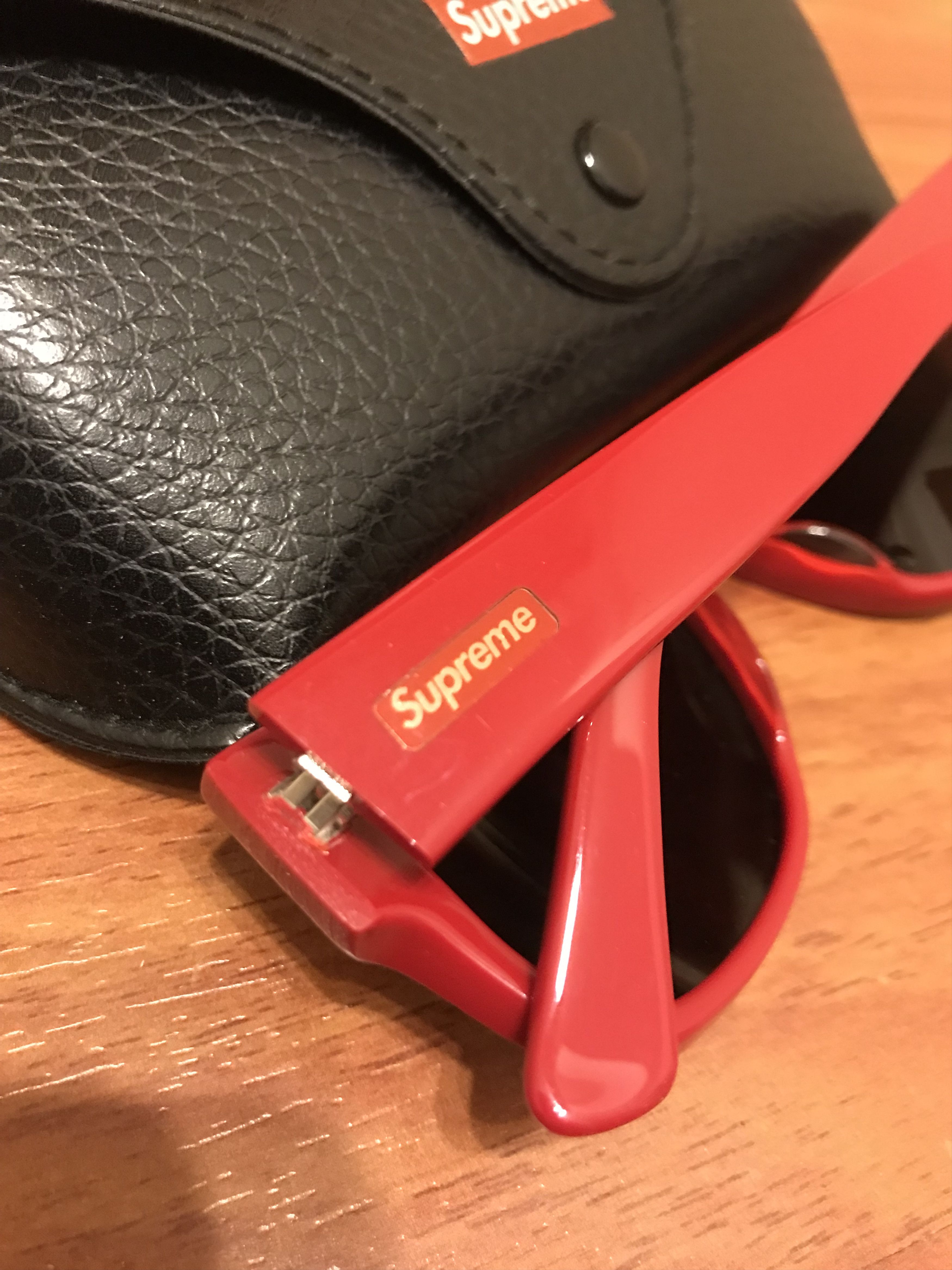 Supreme DS: 2009 supreme OG loc sunglasses (red) Size ONE SIZE - 2 Thumbnail