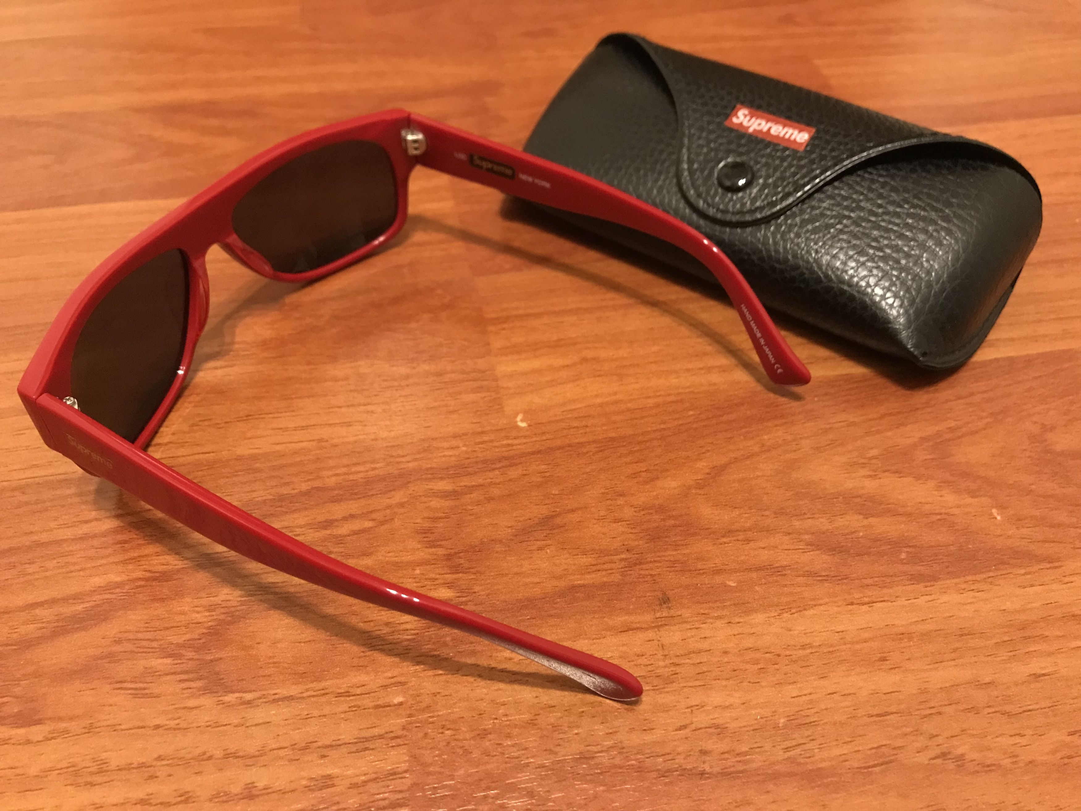 Supreme DS: 2009 supreme OG loc sunglasses (red) Size ONE SIZE - 6 Thumbnail