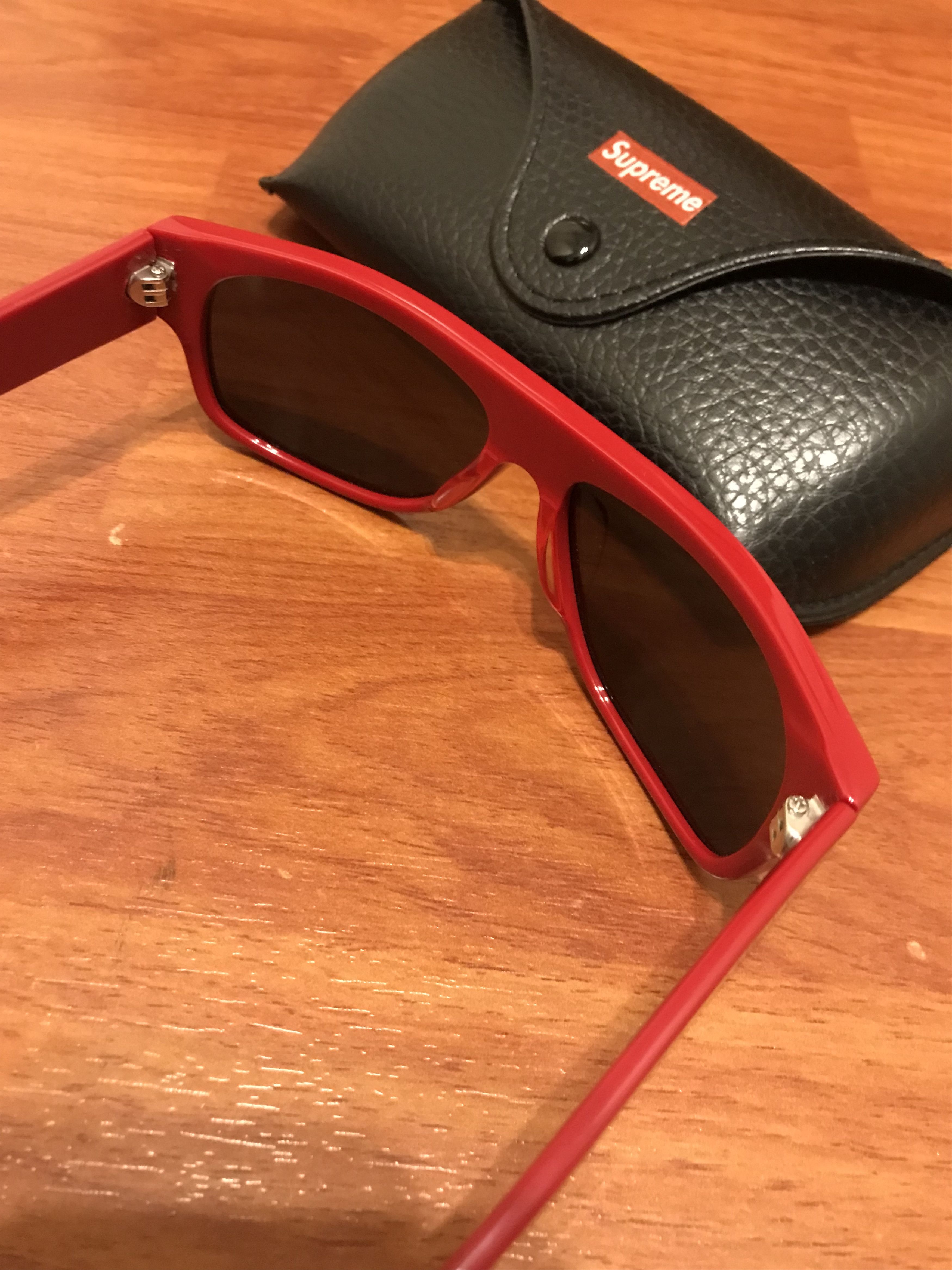 Supreme DS: 2009 supreme OG loc sunglasses (red) Size ONE SIZE - 7 Thumbnail