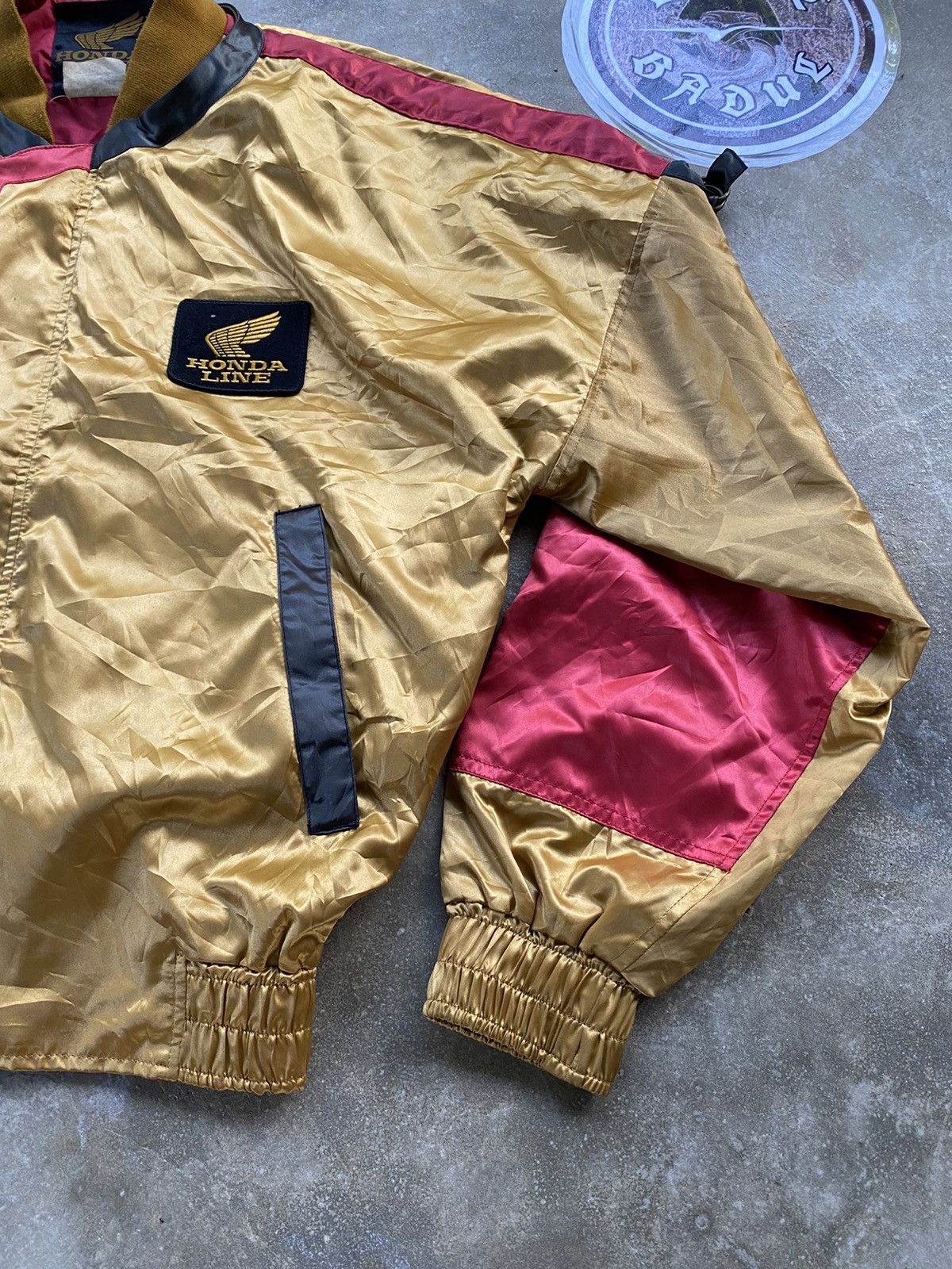 Gear for Sports Sale ! Vintage HONDA jacket nice Size US L / EU 52-54 / 3 - 3 Thumbnail