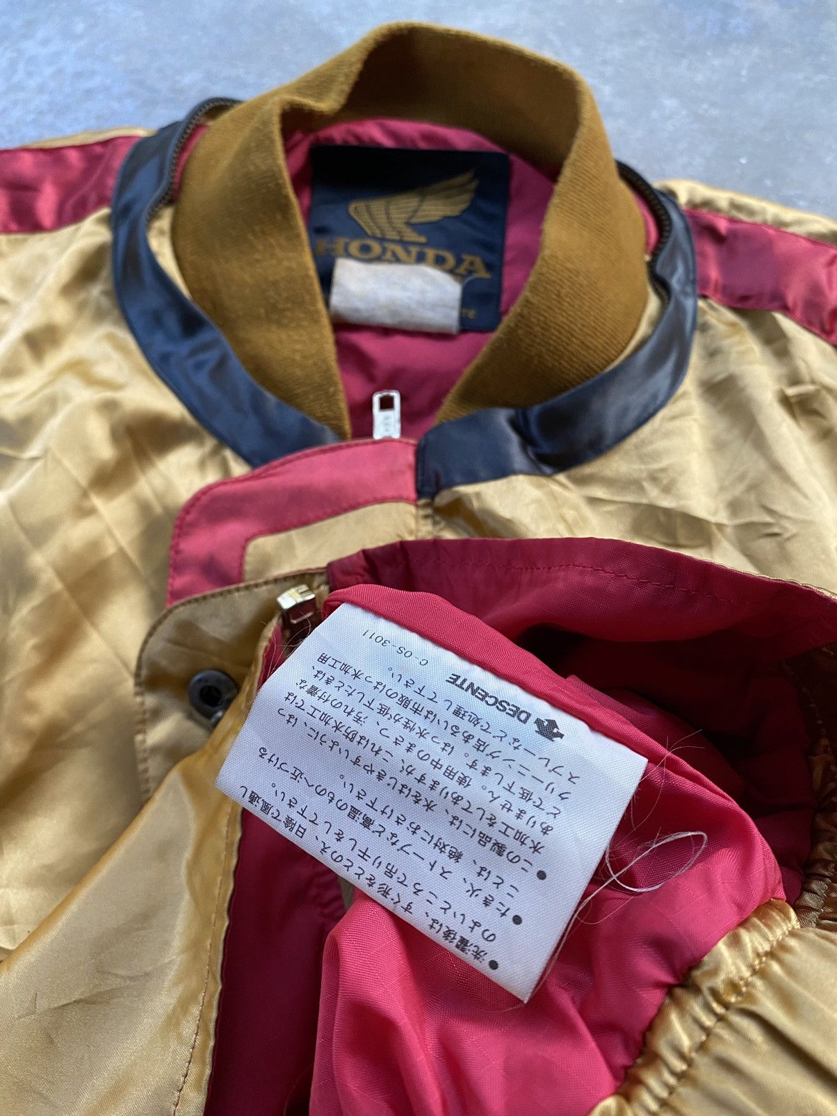 Gear for Sports Sale ! Vintage HONDA jacket nice Size US L / EU 52-54 / 3 - 13 Thumbnail