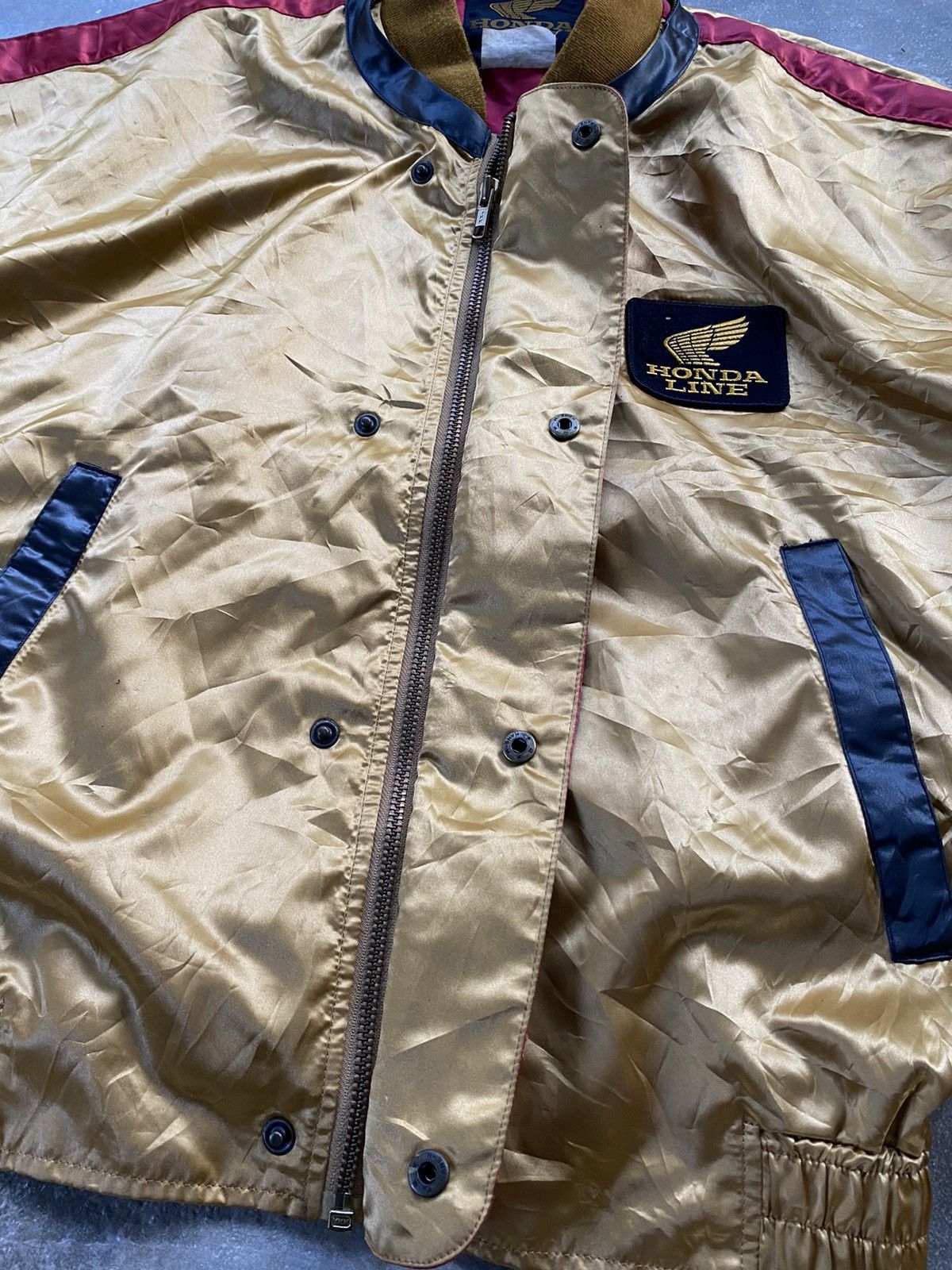 Gear for Sports Sale ! Vintage HONDA jacket nice Size US L / EU 52-54 / 3 - 6 Thumbnail