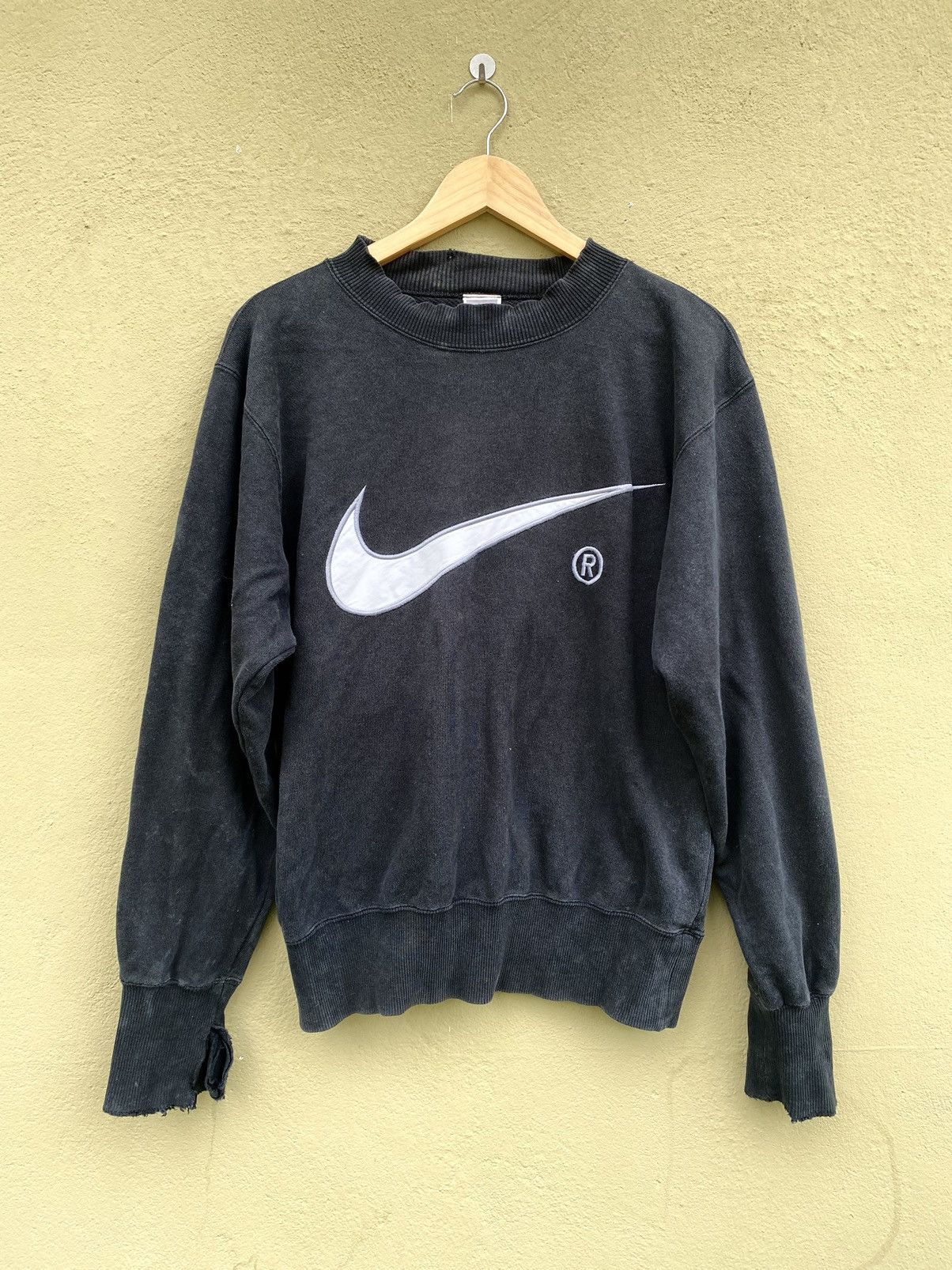 Nike Sale! Vintage NIKE big logo embroidery Size US M / EU 48-50 / 2 - 1 Thumbnail