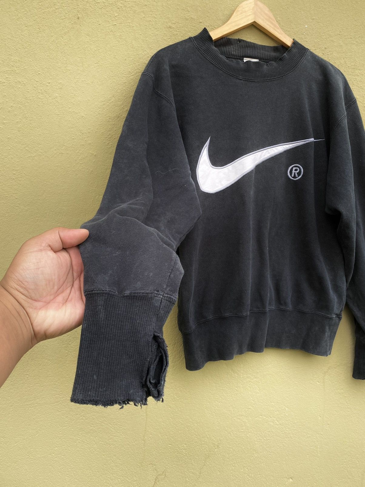 Nike Sale! Vintage NIKE big logo embroidery Size US M / EU 48-50 / 2 - 3 Thumbnail