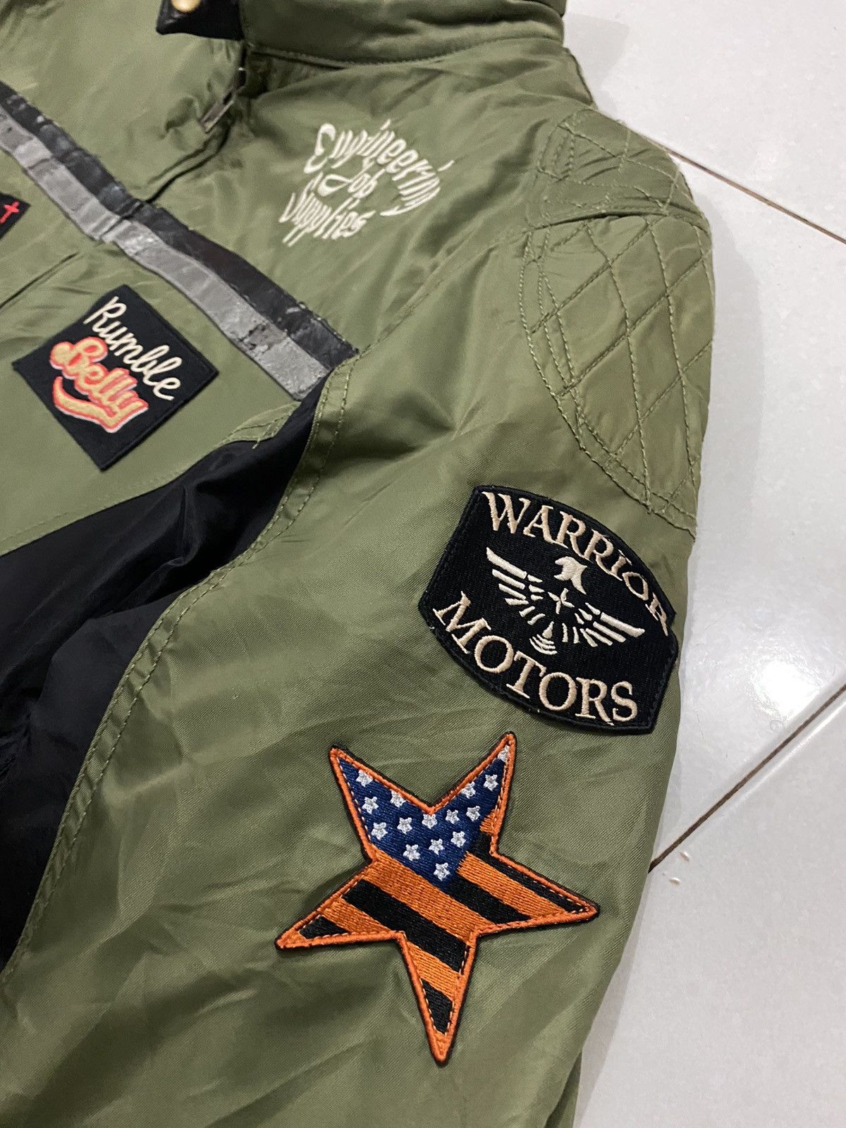 Japanese Brand × Vintage Japan Rumble Shotgun Roads Racing Jacket Size US L / EU 52-54 / 3 - 13 Thumbnail