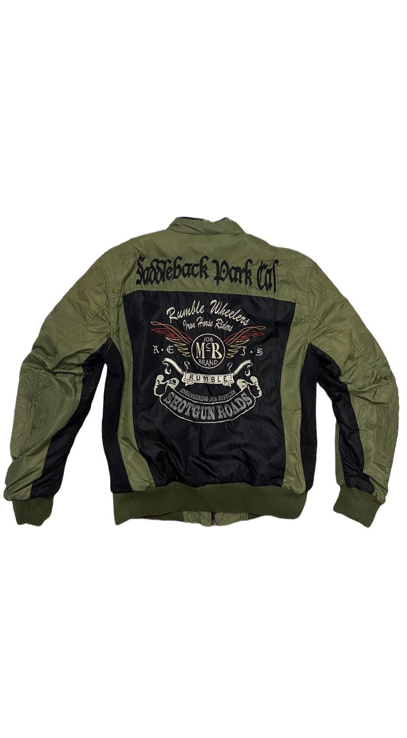 Japanese Brand × Vintage Japan Rumble Shotgun Roads Racing Jacket Size US L / EU 52-54 / 3 - 1 Thumbnail
