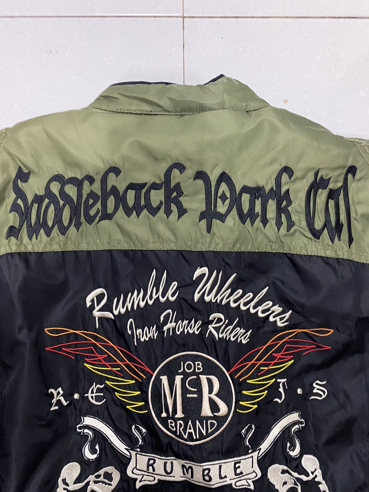 Japanese Brand × Vintage Japan Rumble Shotgun Roads Racing Jacket Size US L / EU 52-54 / 3 - 7 Thumbnail
