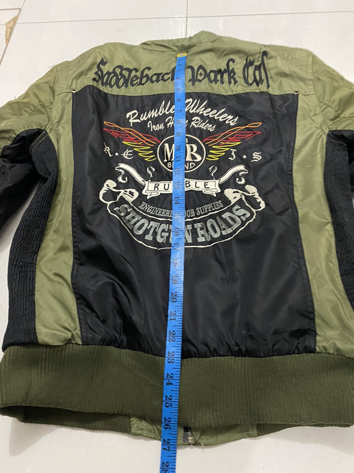 Japanese Brand × Vintage Japan Rumble Shotgun Roads Racing Jacket Size US L / EU 52-54 / 3 - 19 Thumbnail