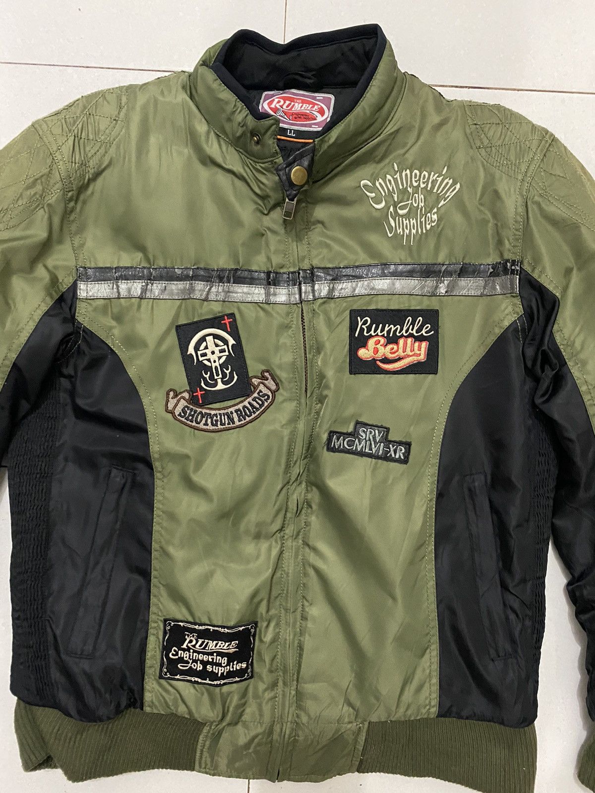 Japanese Brand × Vintage Japan Rumble Shotgun Roads Racing Jacket Size US L / EU 52-54 / 3 - 11 Thumbnail