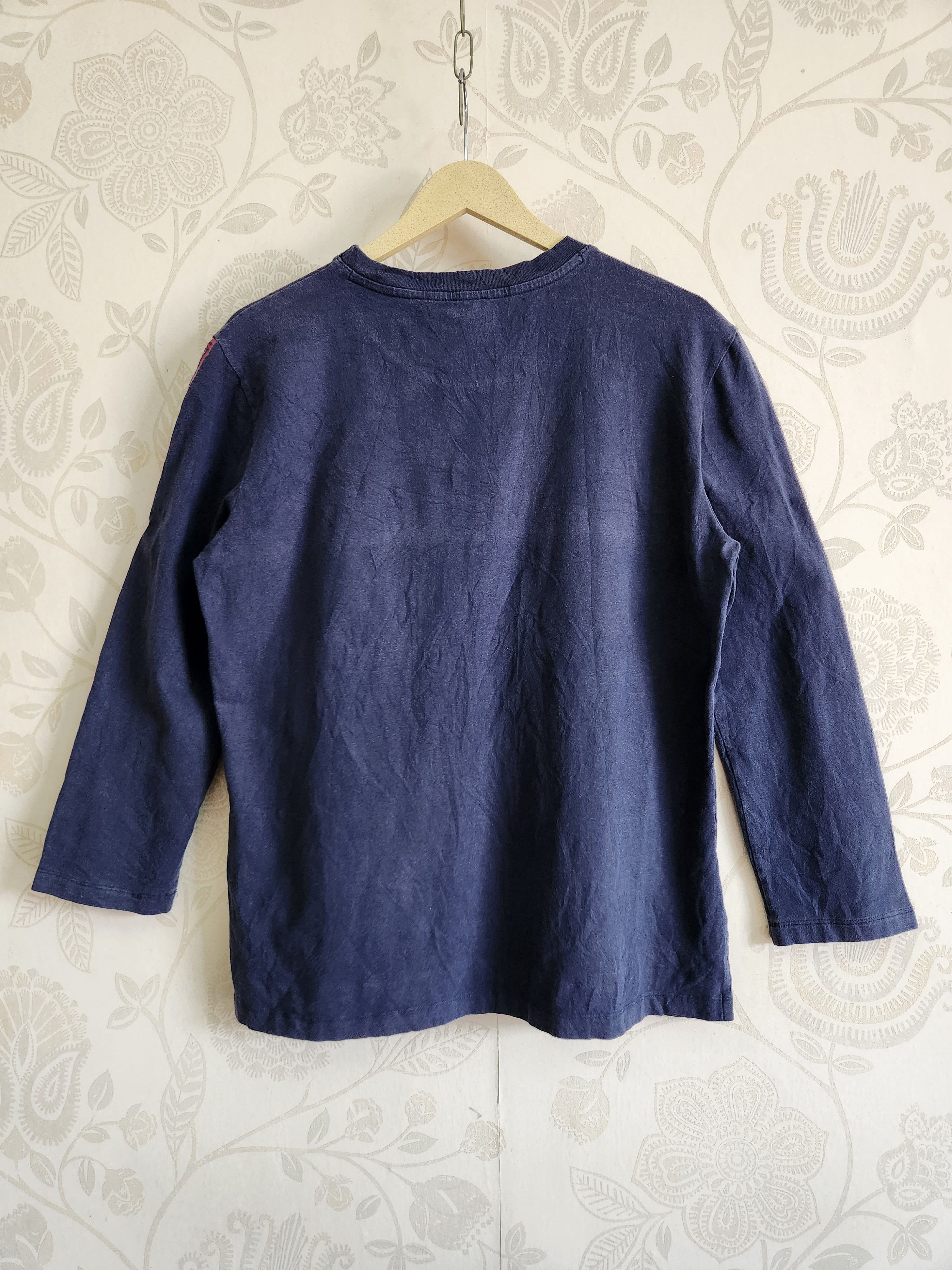 Versace × Vintage Vintage Versace Sport Long Sleeve TShirt Big Printed Size US L / EU 52-54 / 3 - 15 Thumbnail