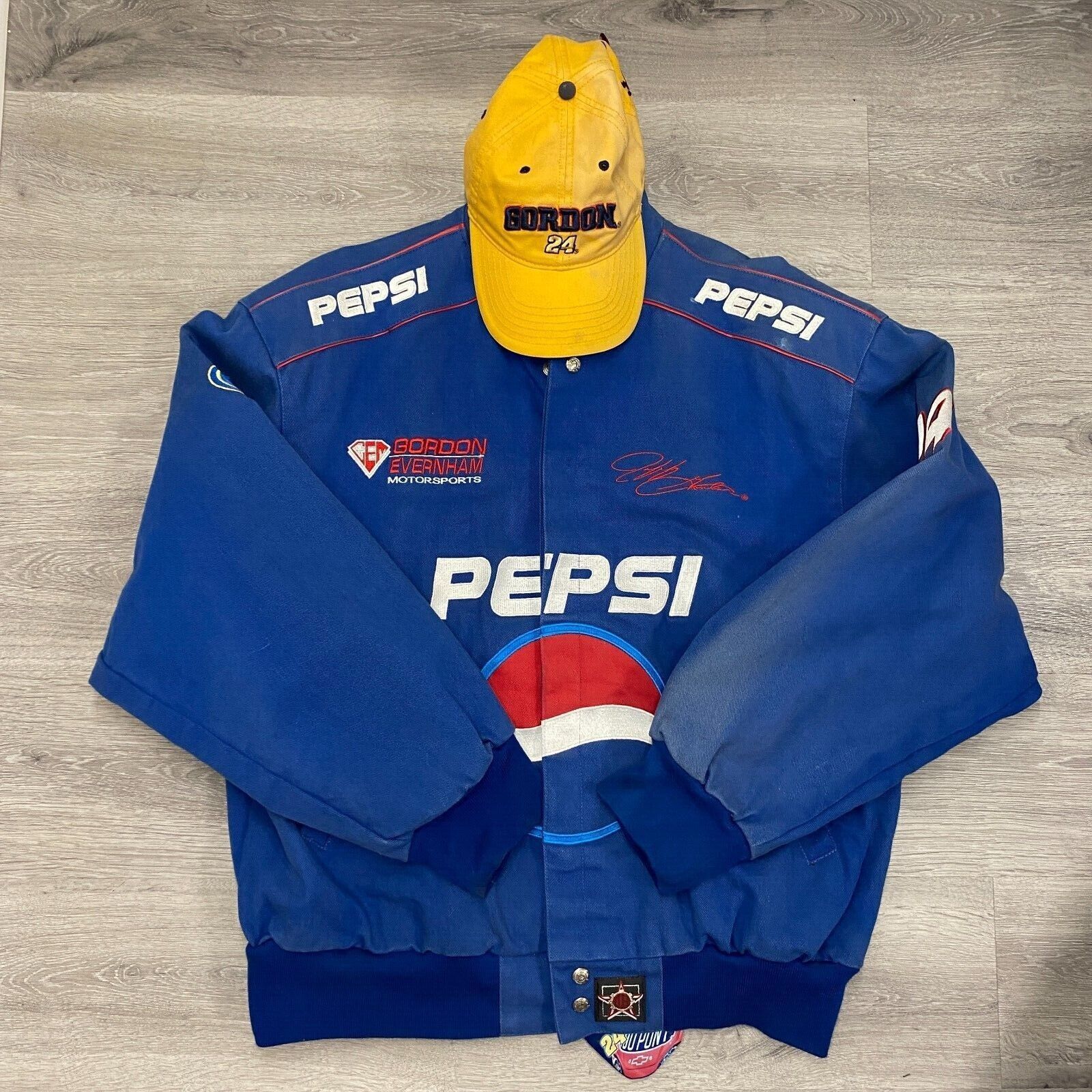 Chase Authentics × NASCAR × Pepsi VTG Chase Blue Pepsi Jeff Gordon 24 ...