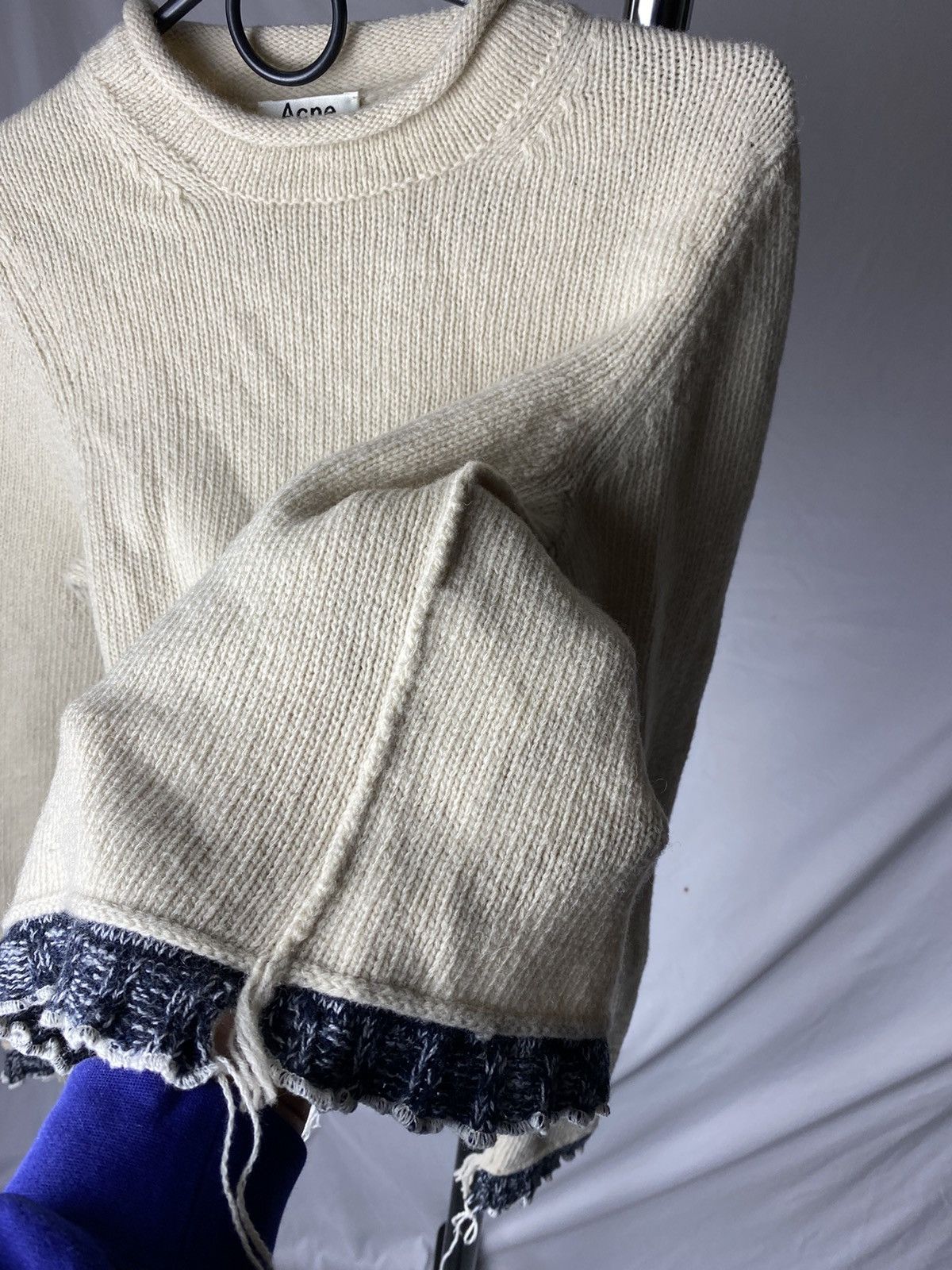 Acne Studios Acne Studios Distressed Knit sweater Size M / US 6-8 / IT 42-44 - 4 Thumbnail