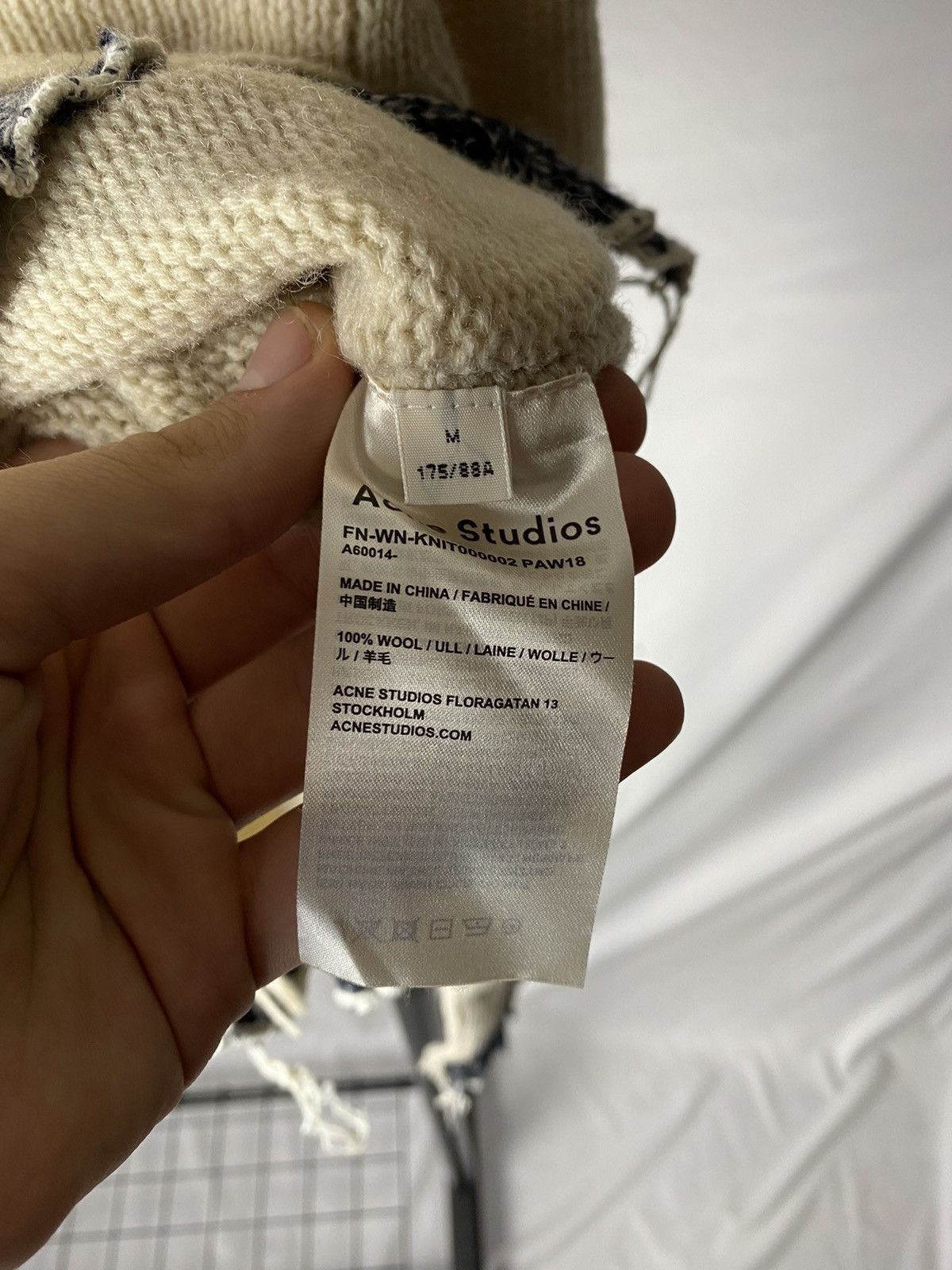Acne Studios Acne Studios Distressed Knit sweater Size M / US 6-8 / IT 42-44 - 6 Thumbnail