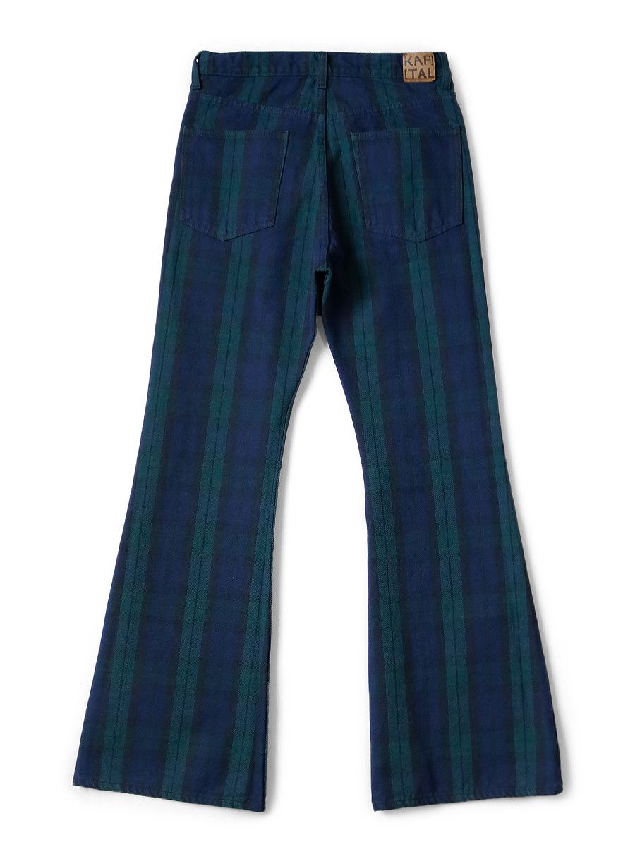 Kapital Kapital 11oz Tartan Check pants 5P OKABELLBO Size US 29 - 2 Thumbnail