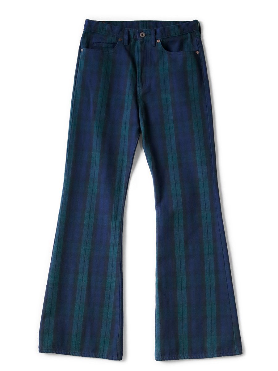 Kapital Kapital 11oz Tartan Check pants 5P OKABELLBO Size US 29 - 1 Thumbnail