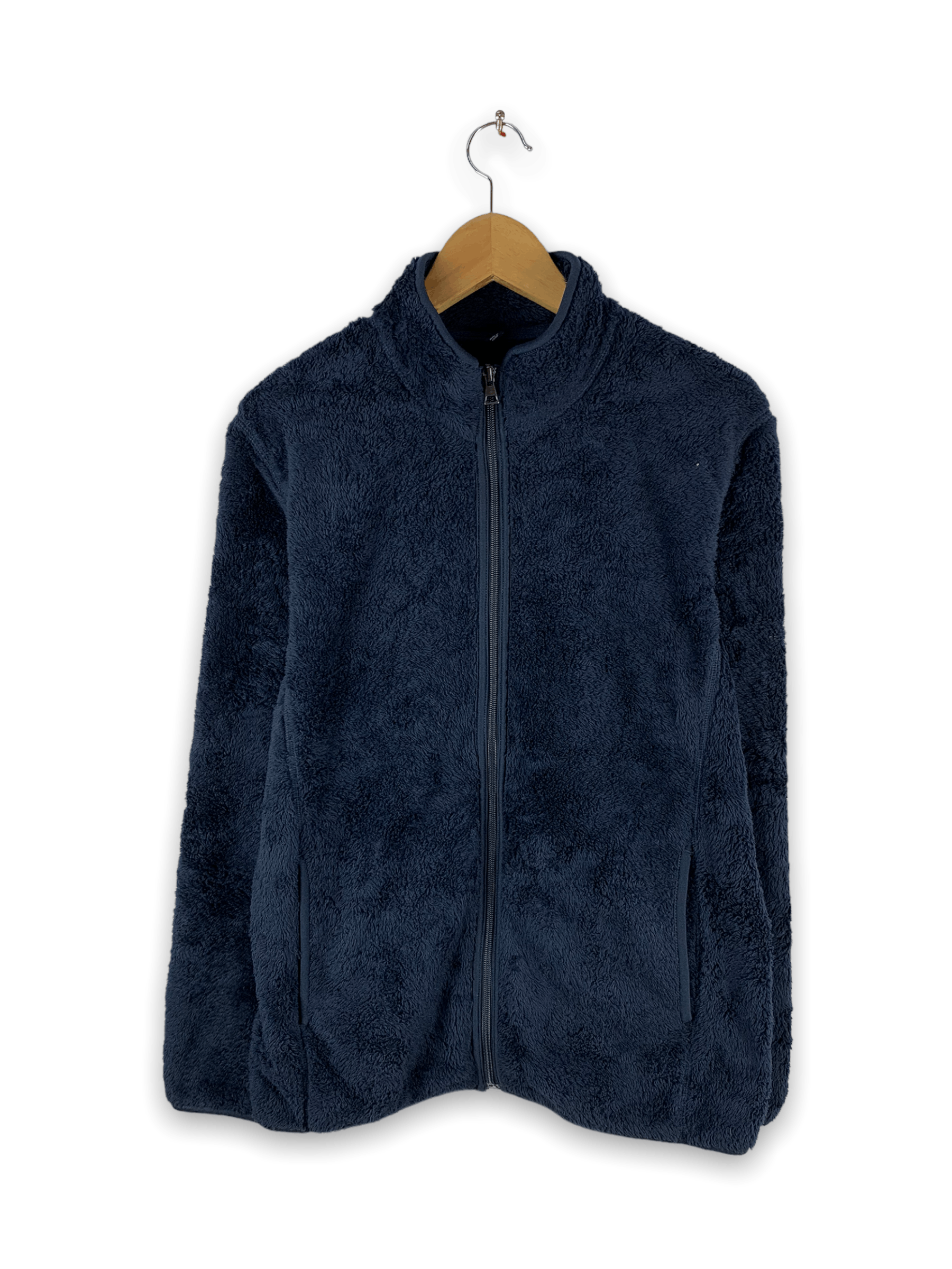 Steals! Uniqlo Fleece Zipper Jacket Deep Pile