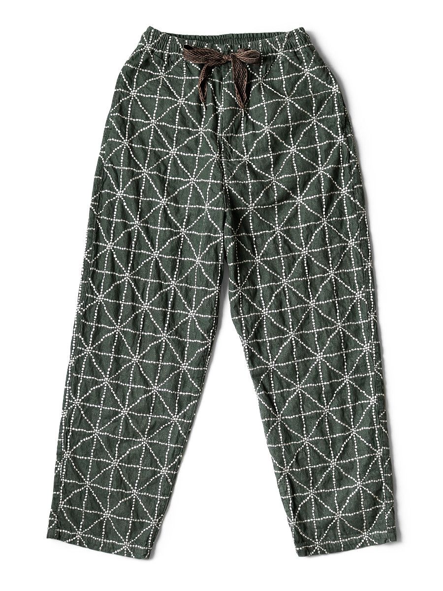 Kapital KAPITAL 8oz color denim FOLK DOJO embroidery easy pants Size US 34 / EU 50 - 1 Preview