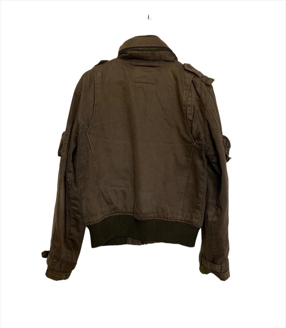 Japanese Brand Washed Stunning Cargo Combat Faded Jacket Size US M / EU 48-50 / 2 - 6 Thumbnail